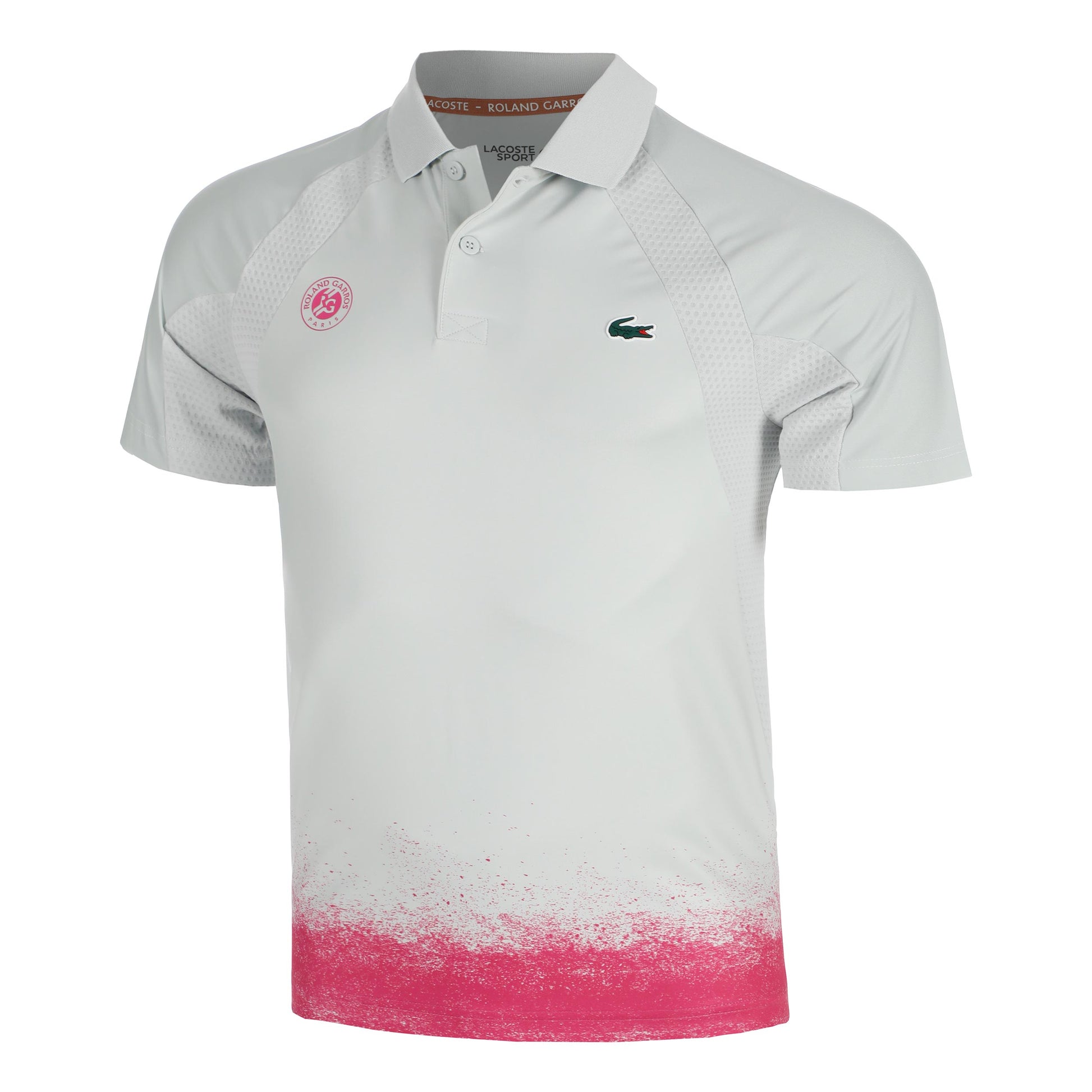 Lacoste Pólo Muži-Bílá,Růžová