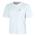 Relaxed Fit Plain Soft Tričko Dámy-Světle Modrá