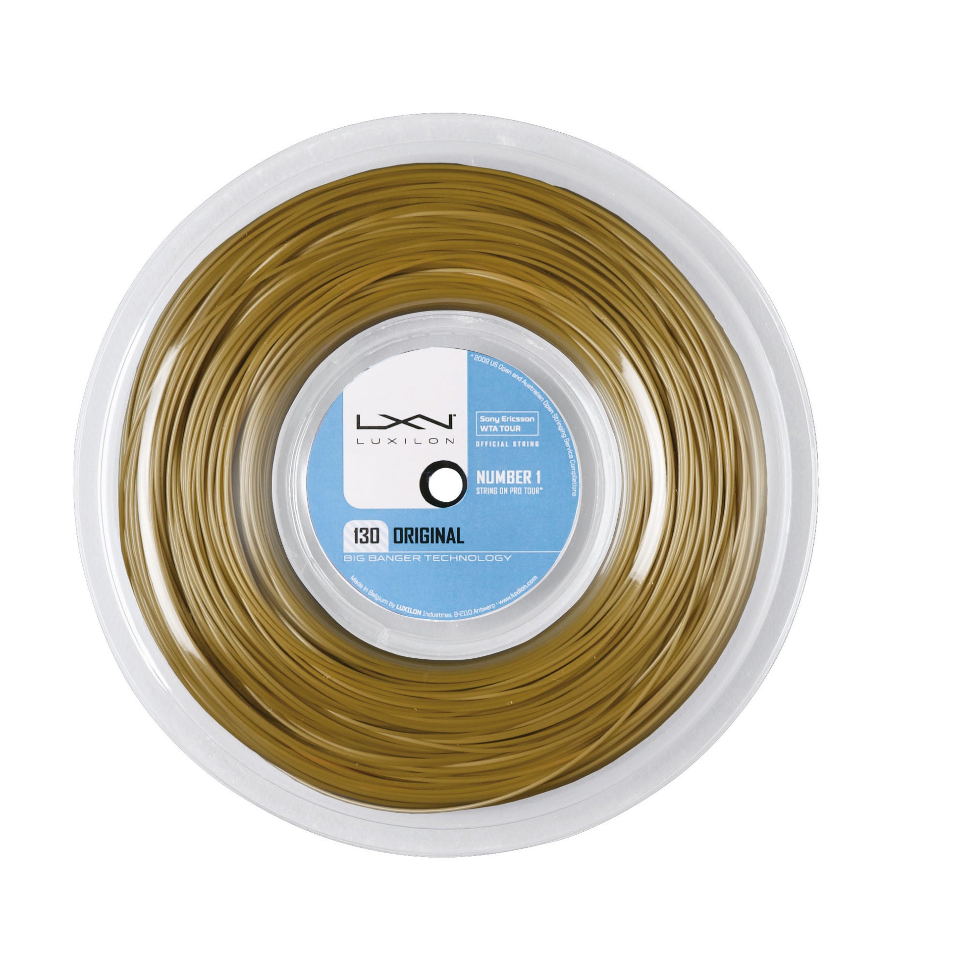 Luxilon Original amber Výplet - role 200m - žlutá