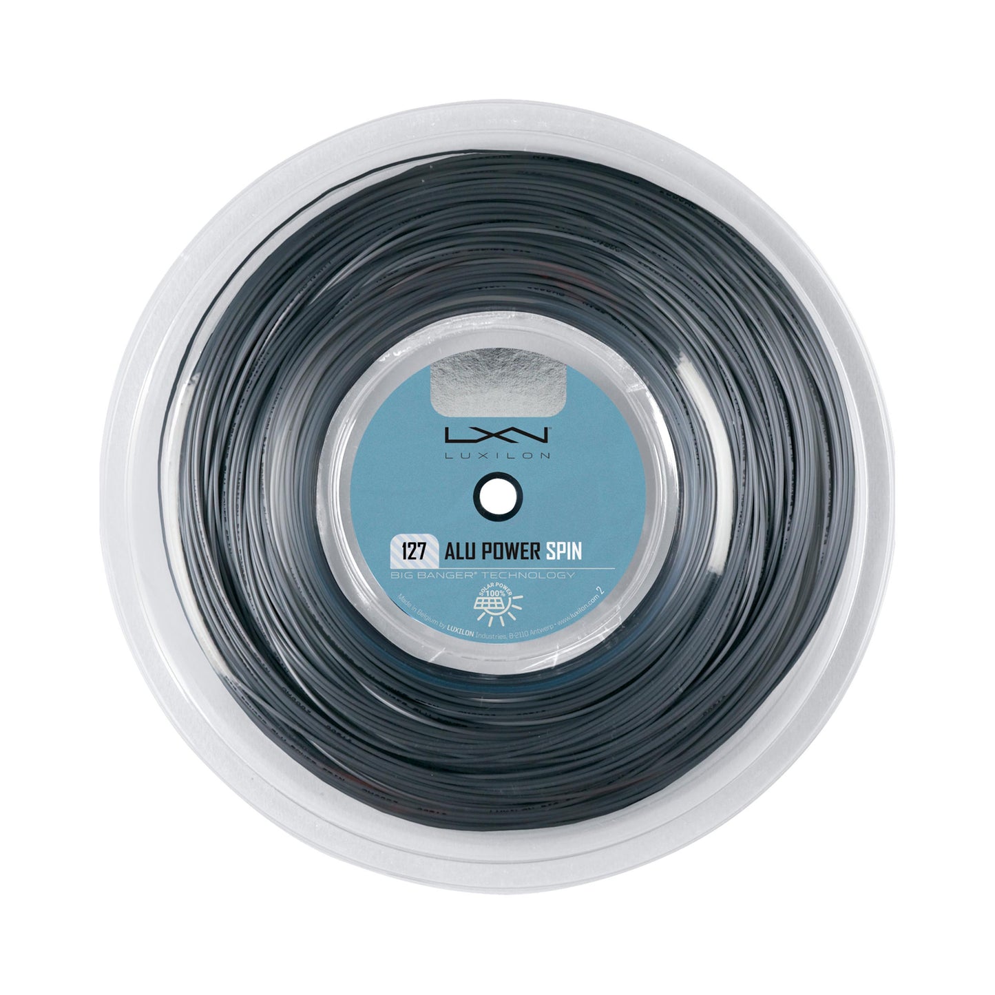 Luxilon Alu Power Spin Výplet-Role 220m-Stříbrná