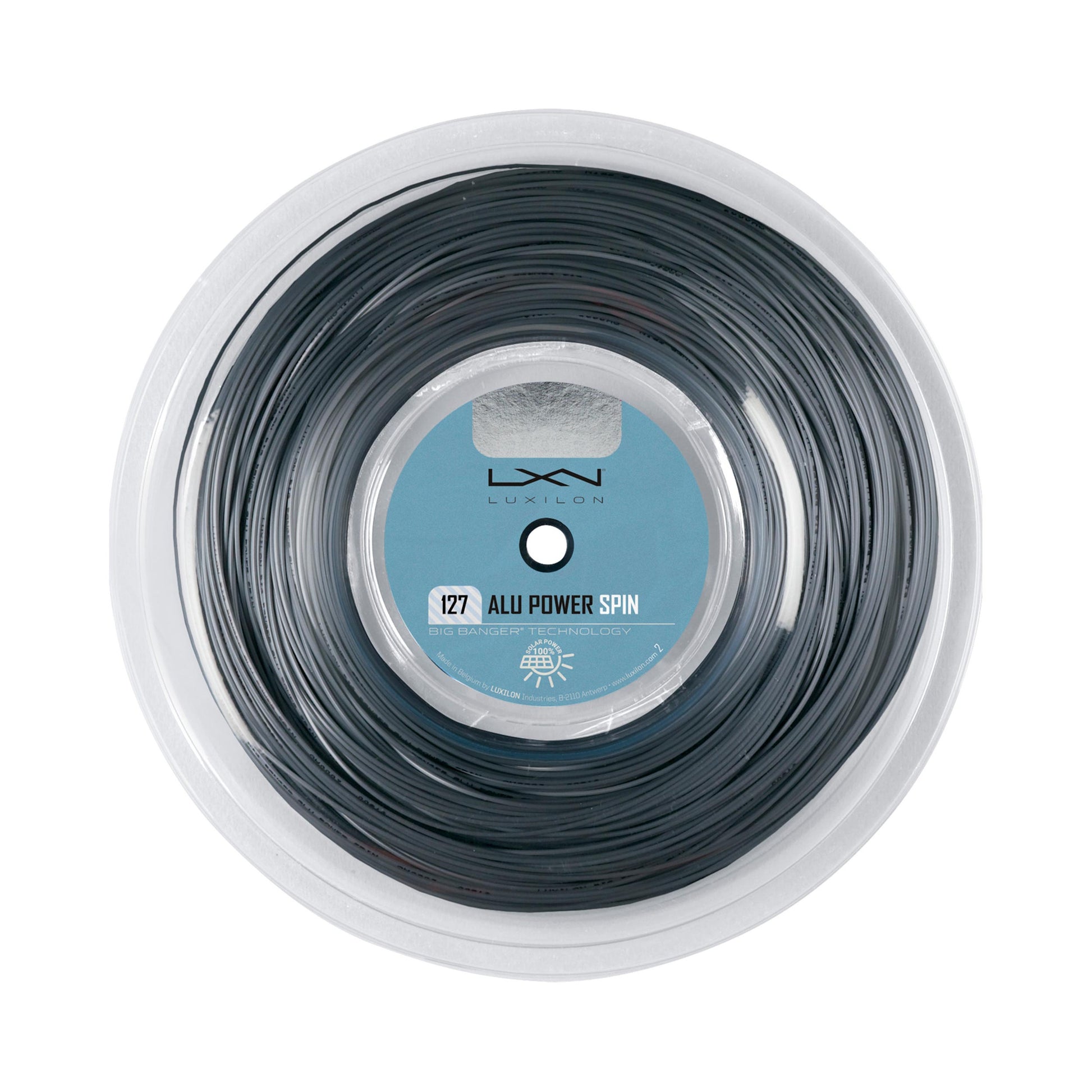 Luxilon Alu Power Spin Výplet-Role 220m-Stříbrná