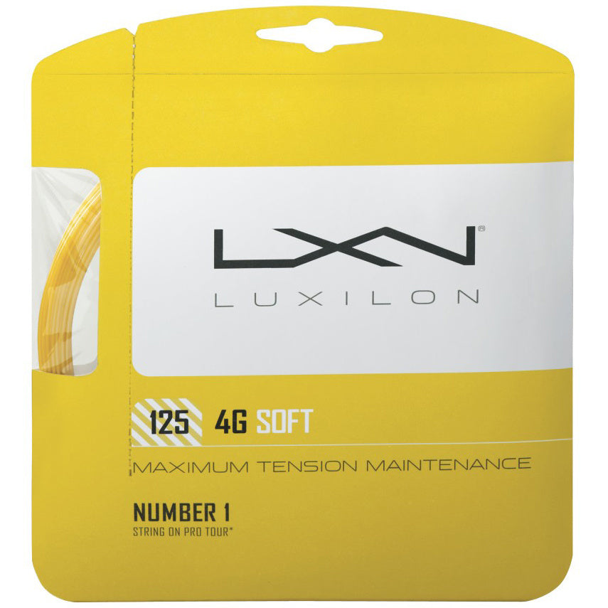 Luxilon 4G Soft  Výpletová sada 12,2m - zlatá