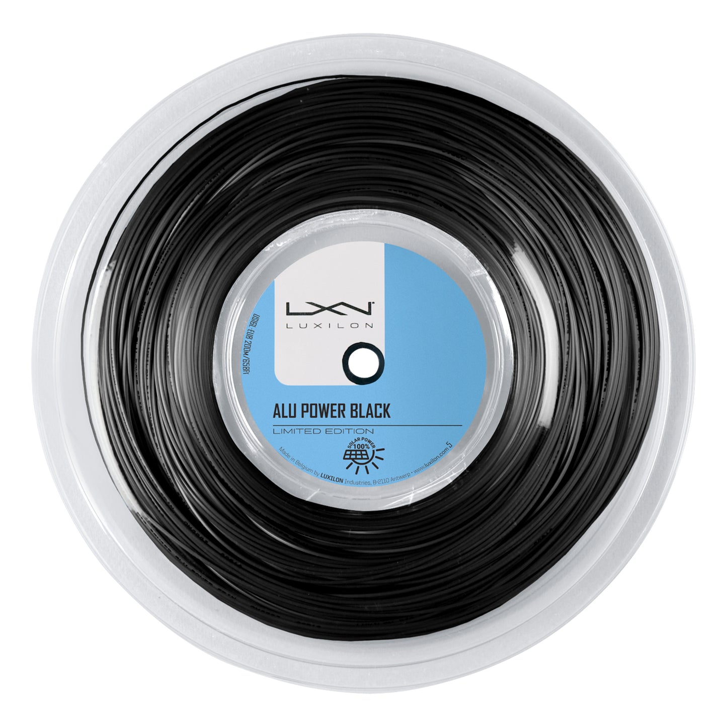 Luxilon Alu Power Black Ltd Výplet-Role 200m-Černá