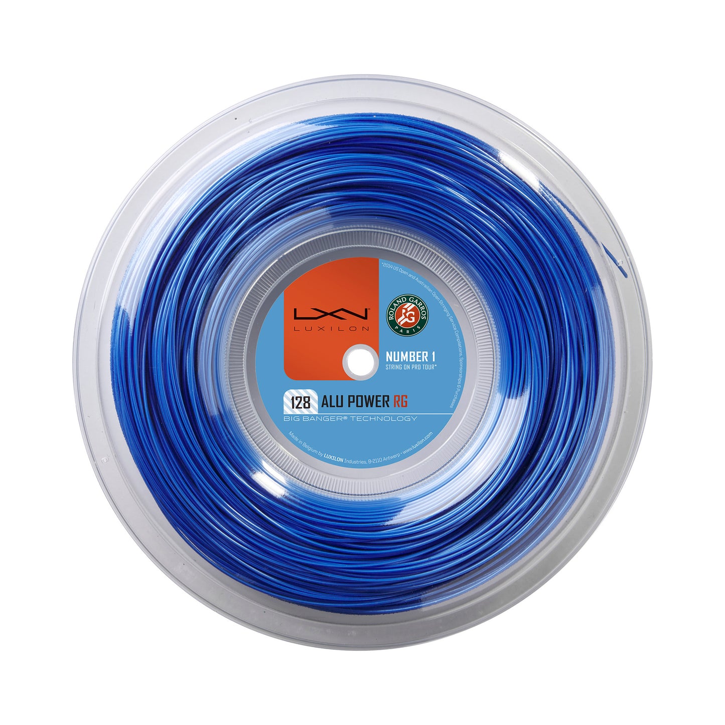 Luxilon Alu Power Roland Garros Výplet-Role 12,2m-Modrá