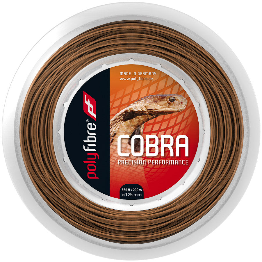 Polyfibre Cobra Beige/braun Výplet-Role 200m-Béžová