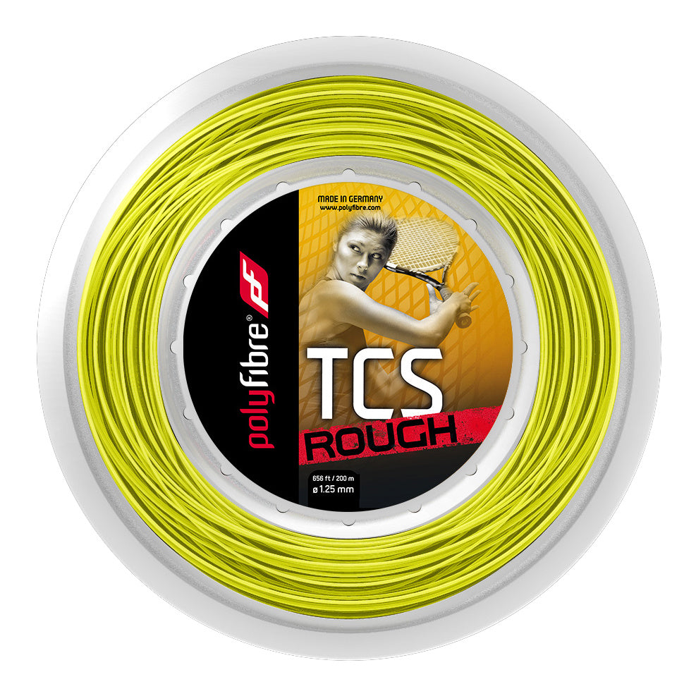 Polyfibre TCS Rough Výplet-Role 200m-Žlutá