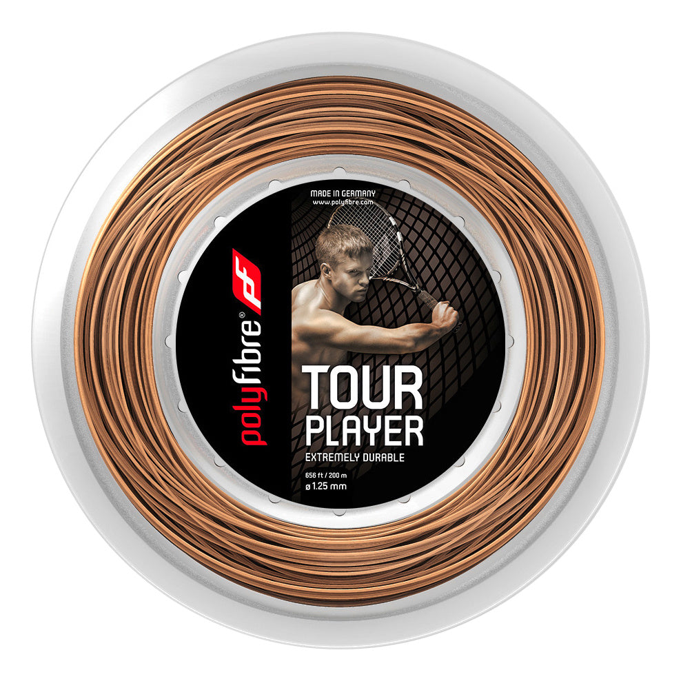 Polyfibre Tour Player Výplet-Role 200m-Přírodní Barvy