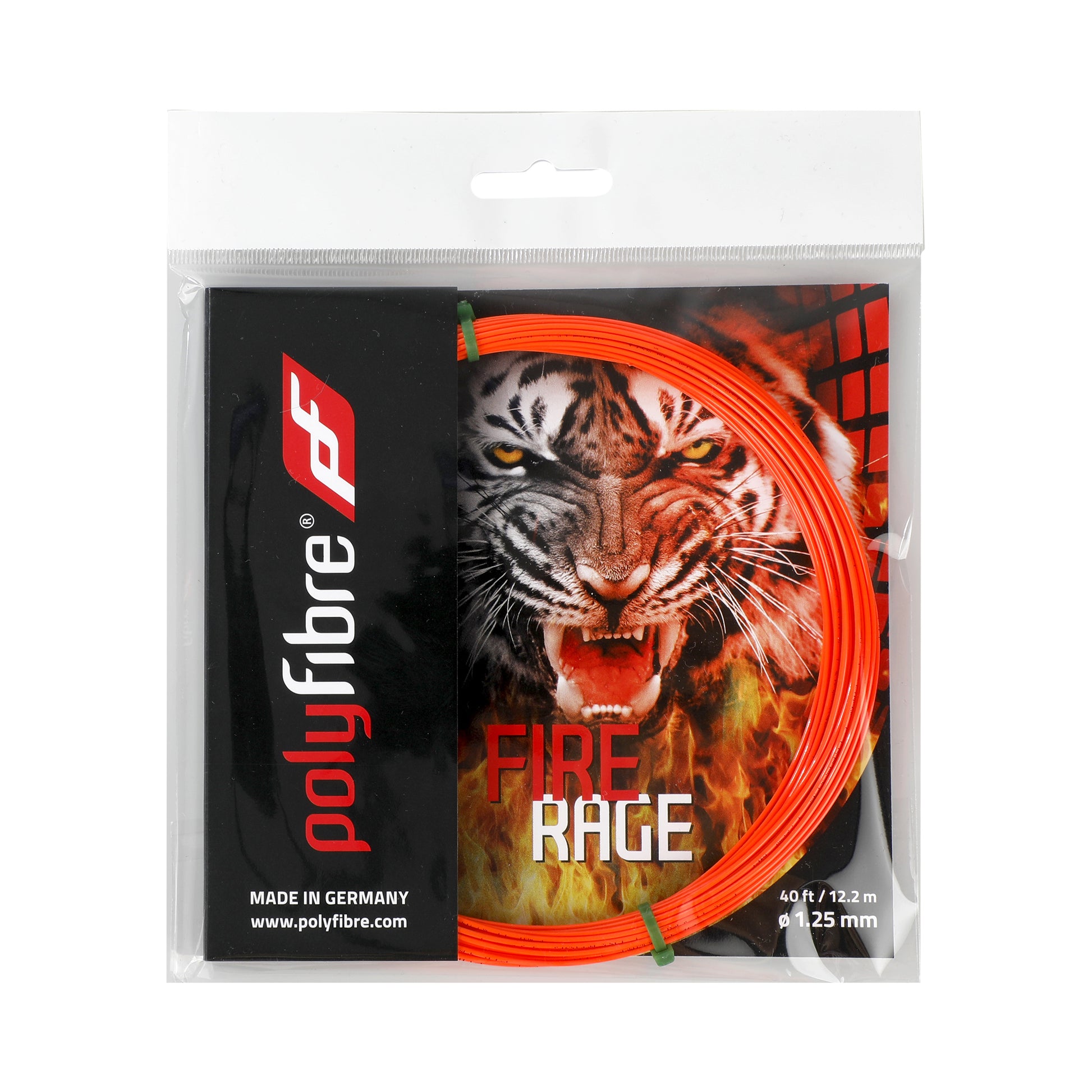 Polyfibre Fire Rage Výpletová Sada 12,2m-Oranžová