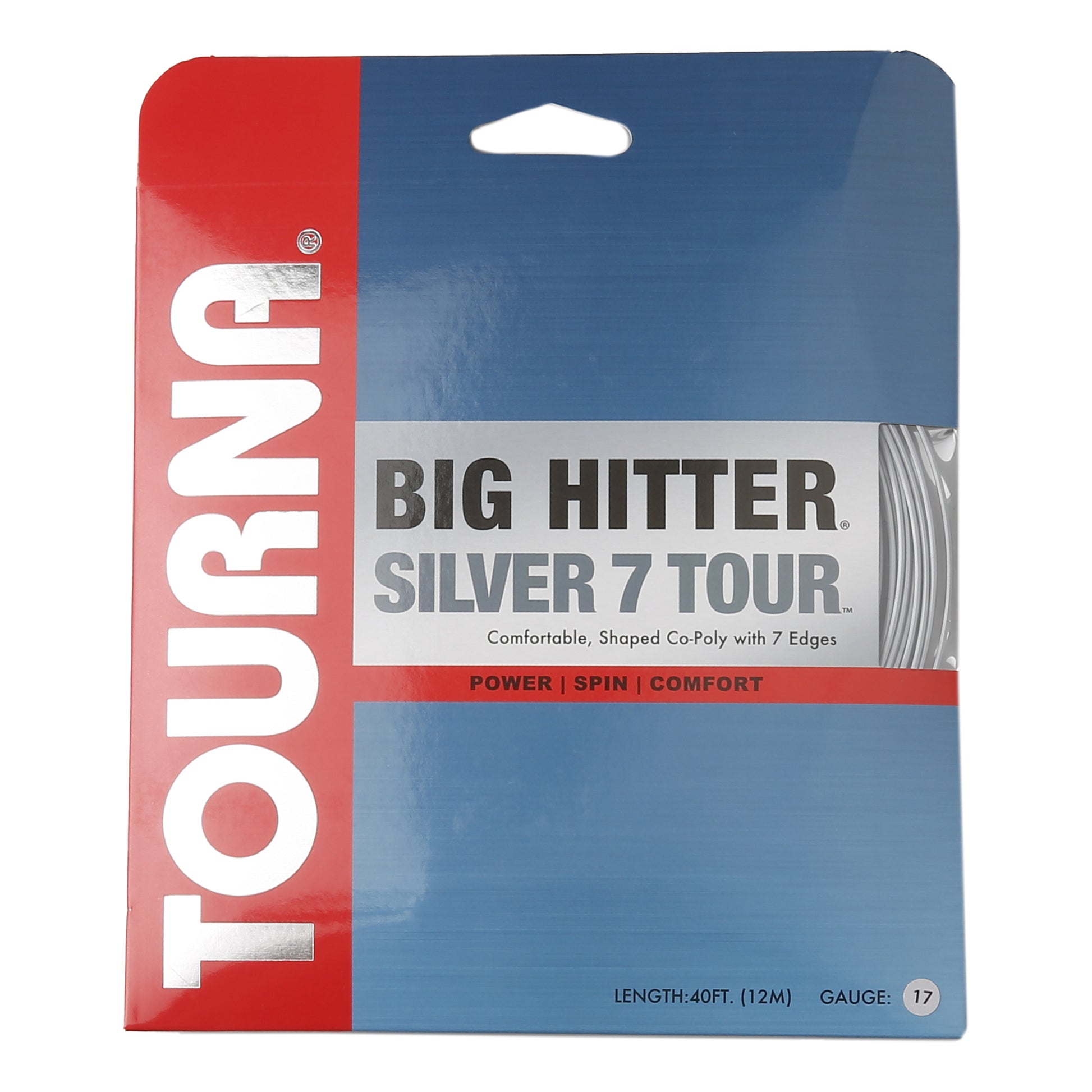 Tourna Silver7 Tour Výpletová Sada 12m-Stříbrná