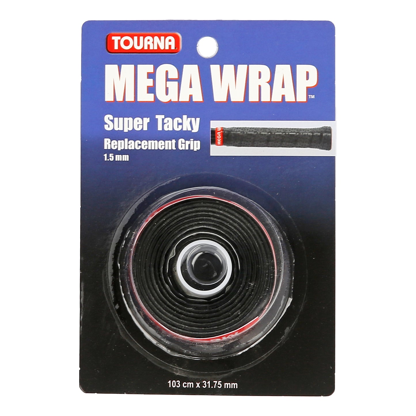 Tourna Mega Wrap 1ks V Balení-Černá