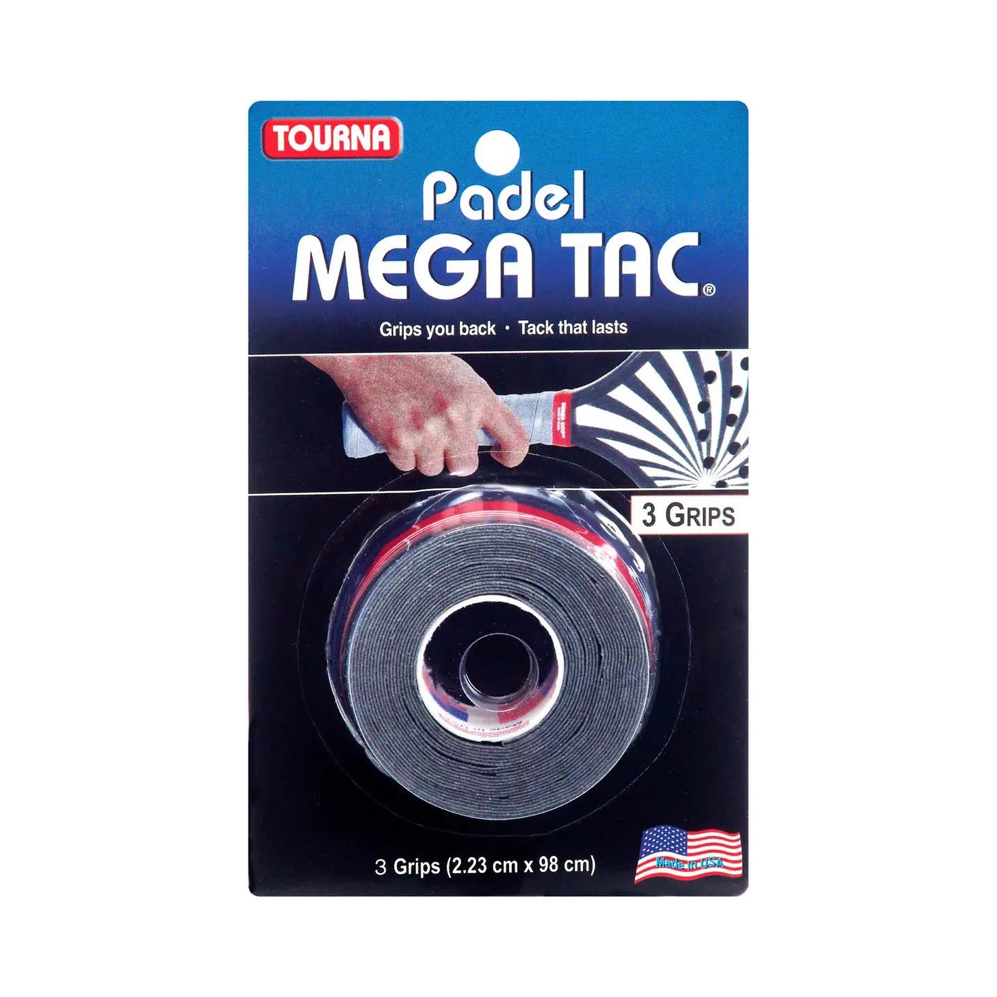 Tourna Padel Mega Tac 3ks V Baleni-Černá