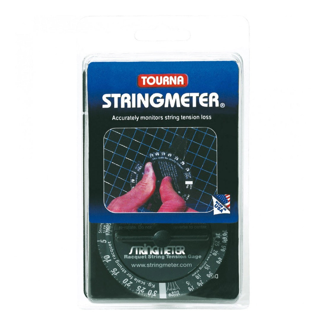 Tourna Stringmeter Měřící Šňůra-Vícebarevné