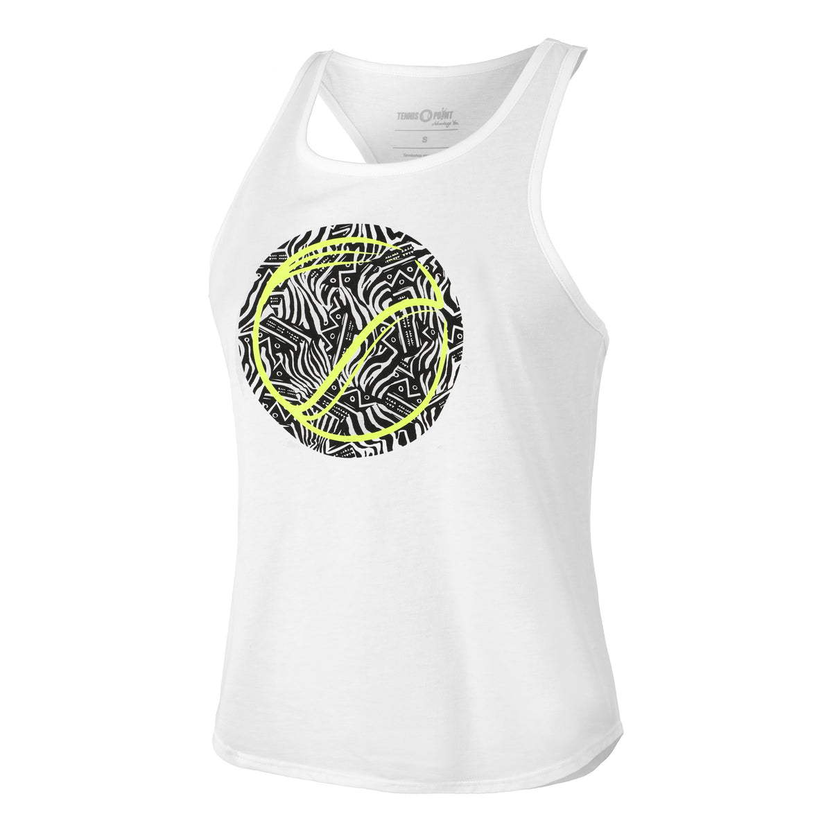 Tennis-Point Camo Dazzle Sportovní tílko Dámy - bílá, vícebarevné
