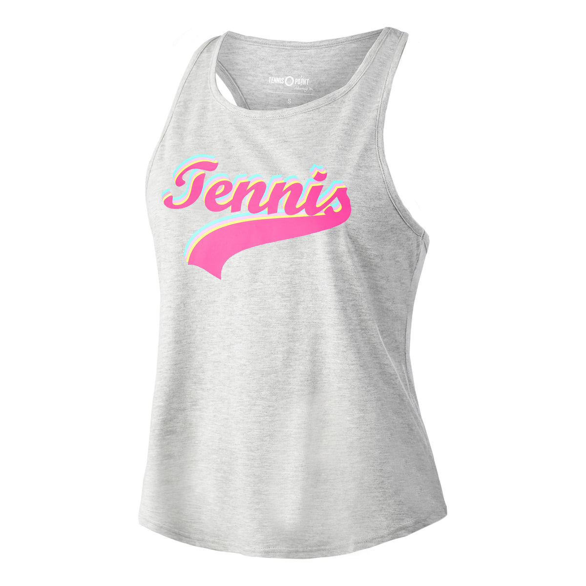 Tennis-Point Tennis Signature Sportovní tílko Dámy - šedá, vícebarevné