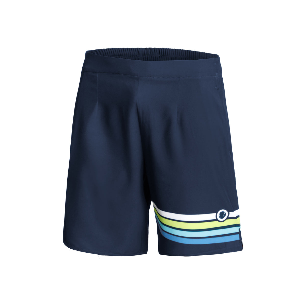 Tennis-Point Šortky Muži - tmavě modrá, vícebarevné