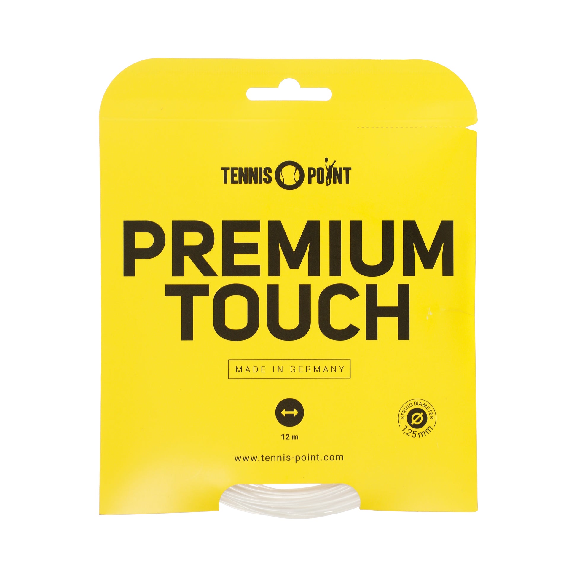 Tennis-Point Premium Touch Výpletová Sada 12m-Bílá