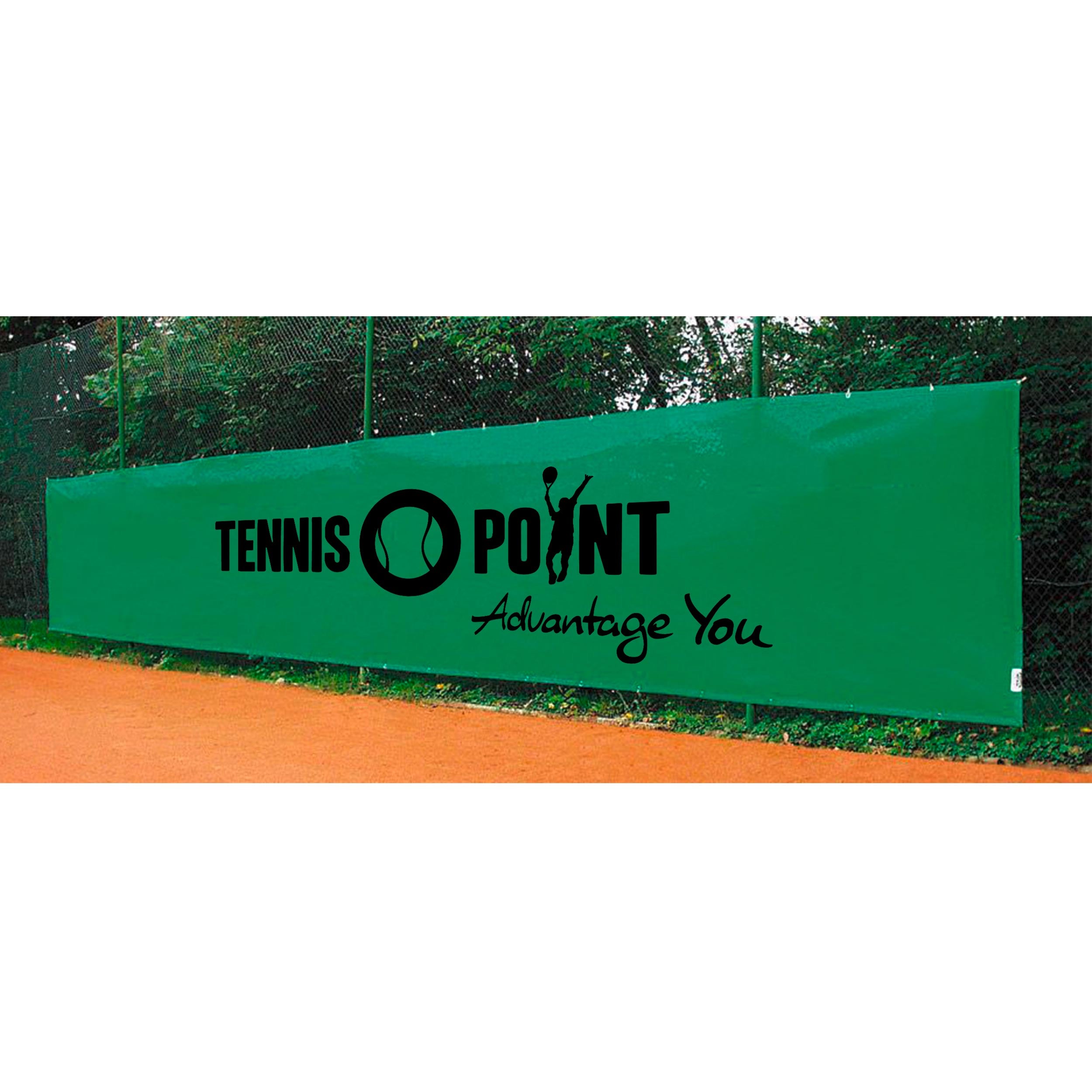 Tennis-Point Tennis Point 12x2m Zástěna-Zelená