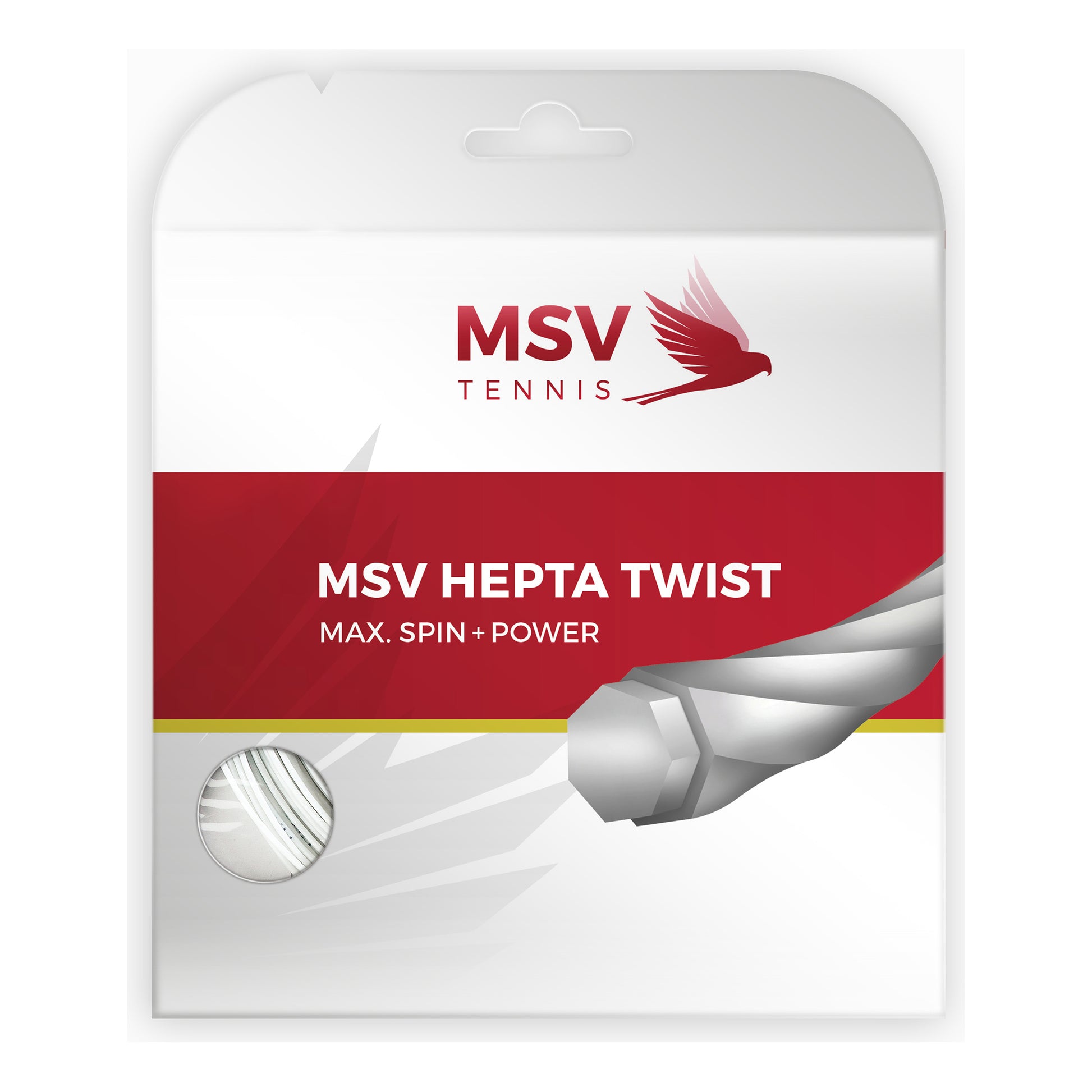 MSV Hepta-Twist Výpletová Sada 12m-Bílá