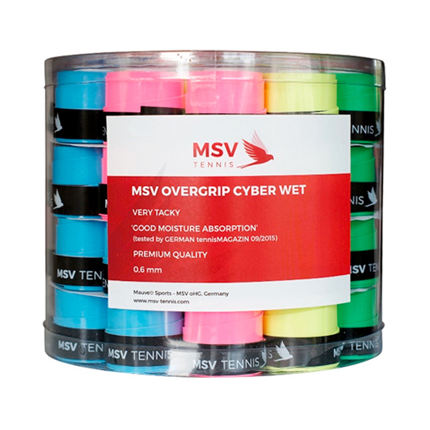 MSV Cyber Wet 60ks Balení-Vícebarevné