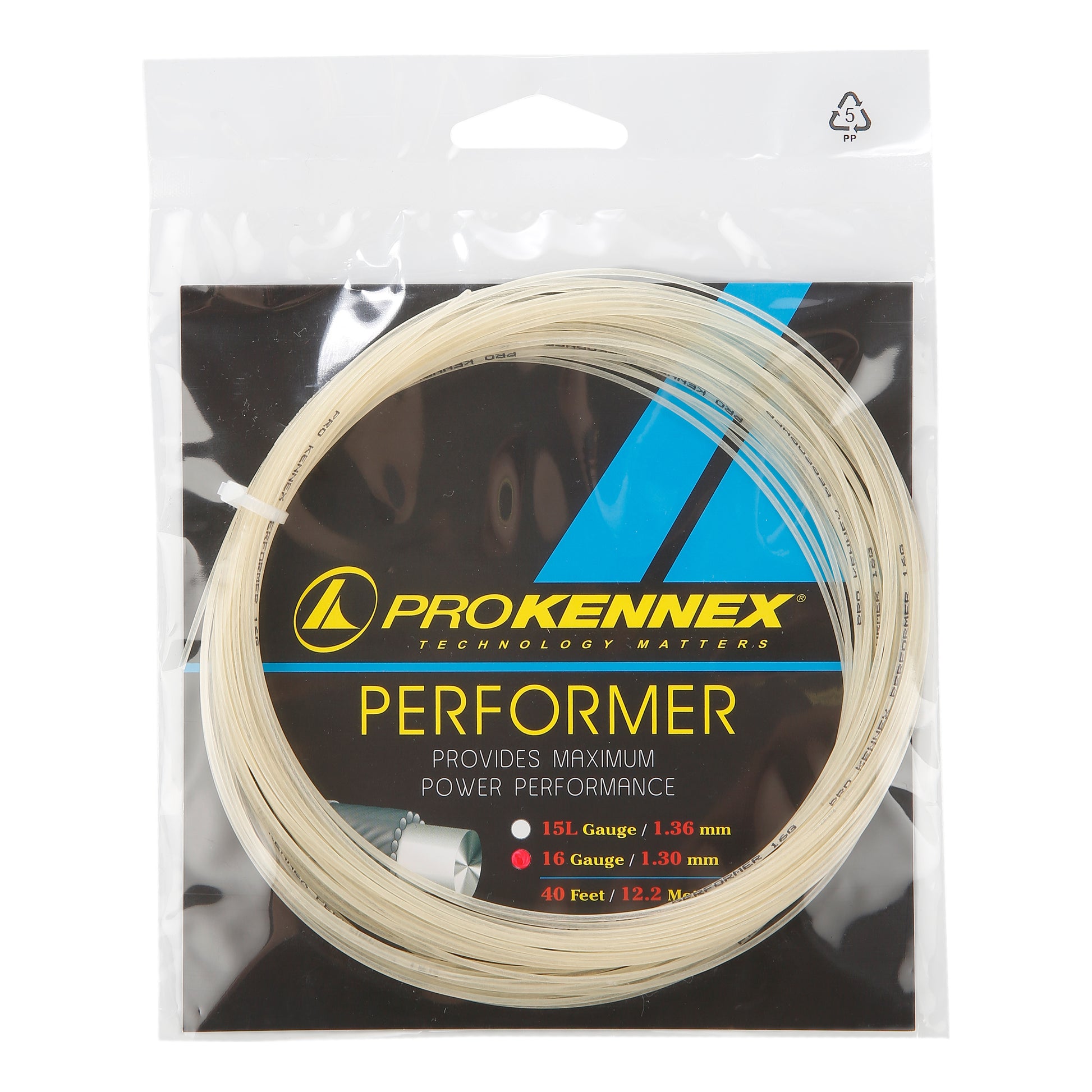 PROKENNEX Performer Výpletová Sada 12m-Bílá