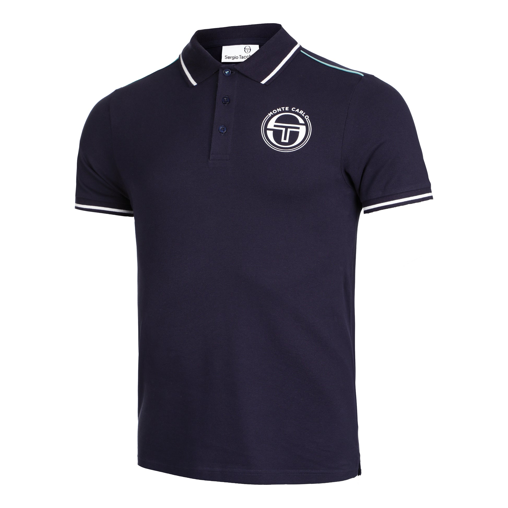 Sergio Tacchini Ranking Staff Pólo Muži - tmavě modrá, bílá