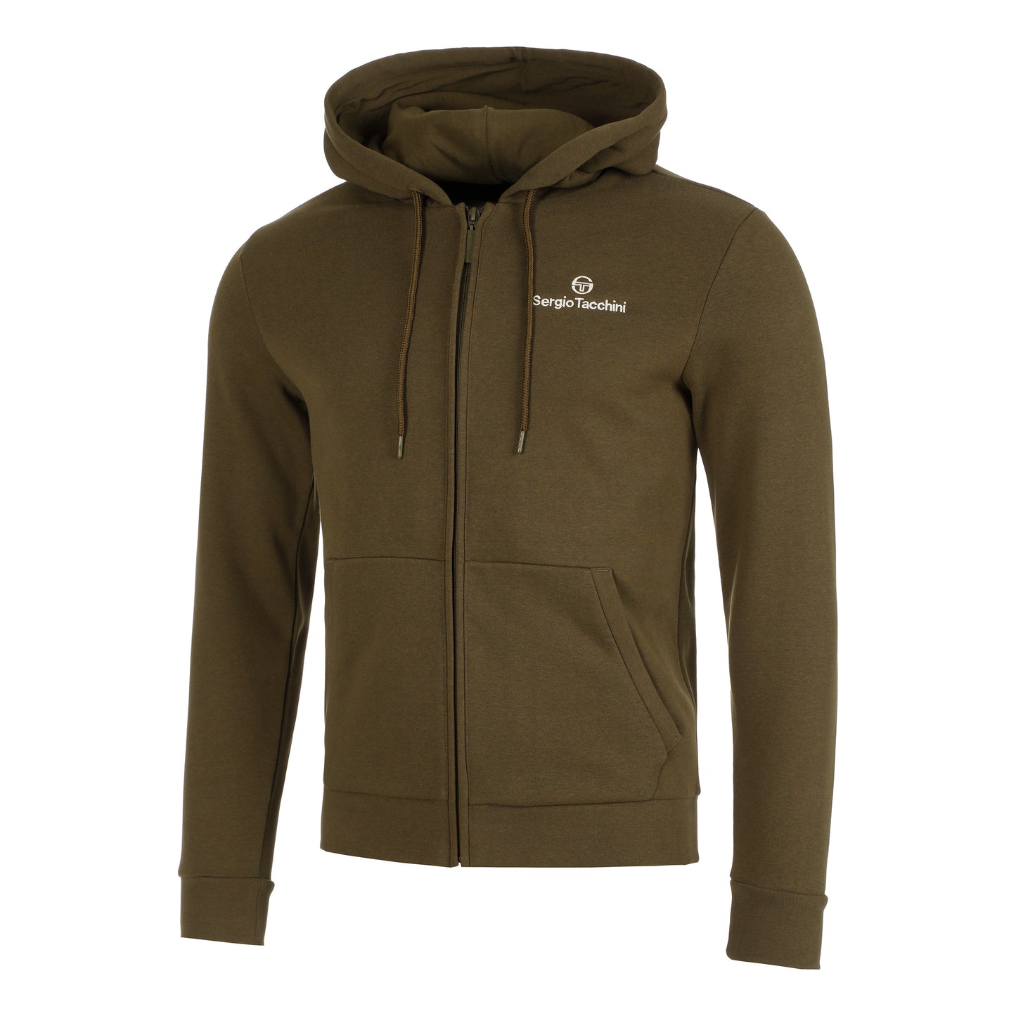 Sergio Tacchini Cipresso Mikina s kapucí Muži - olivová,