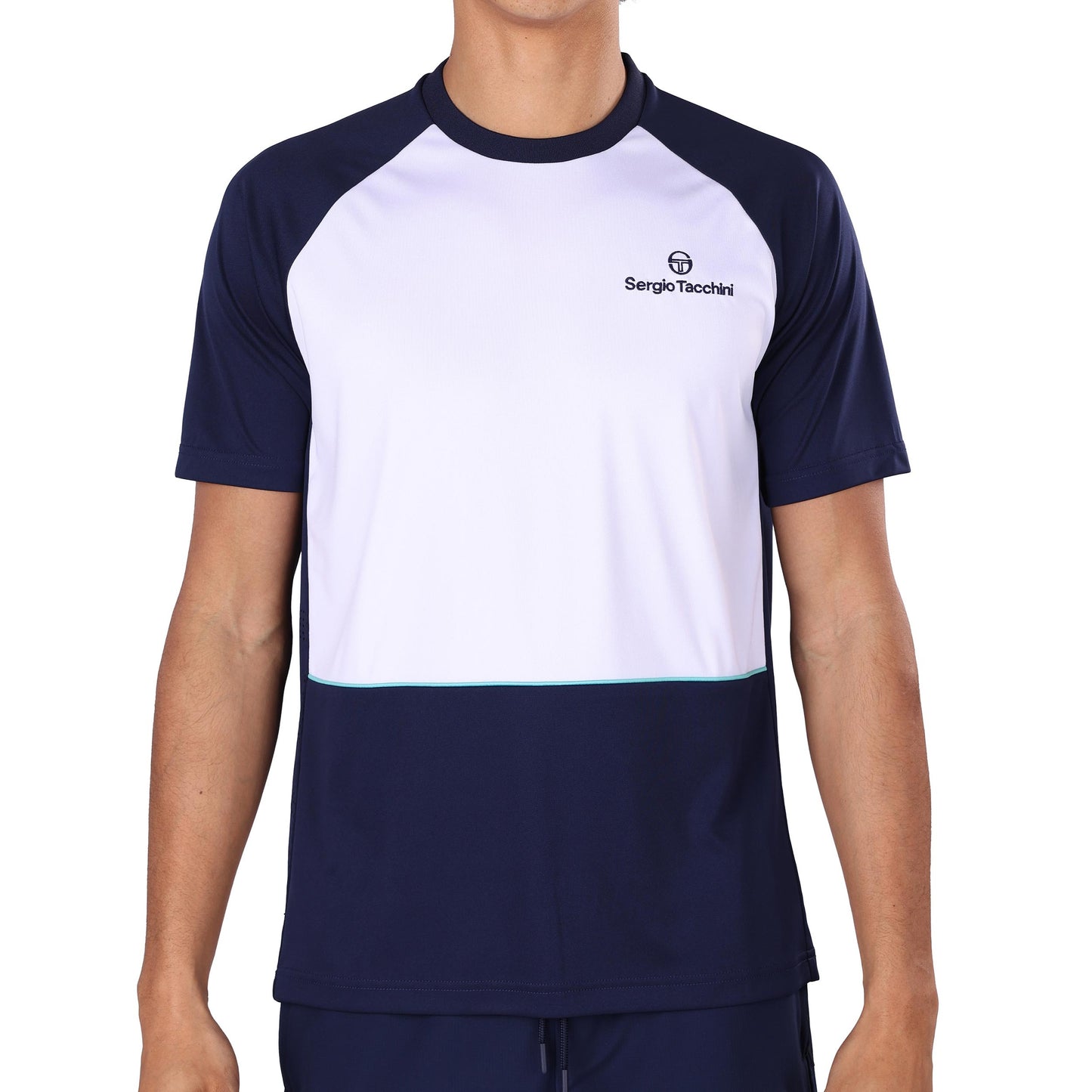 Sergio Tacchini Nilo Tričko Muži-tmavě modrá