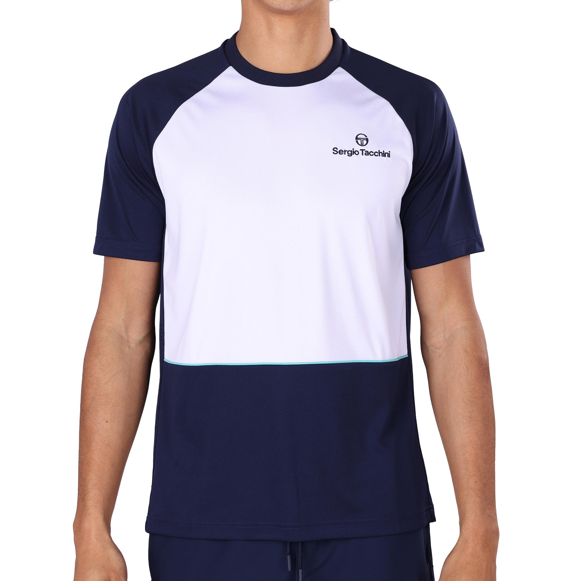 Sergio Tacchini Nilo Tričko Muži-tmavě modrá