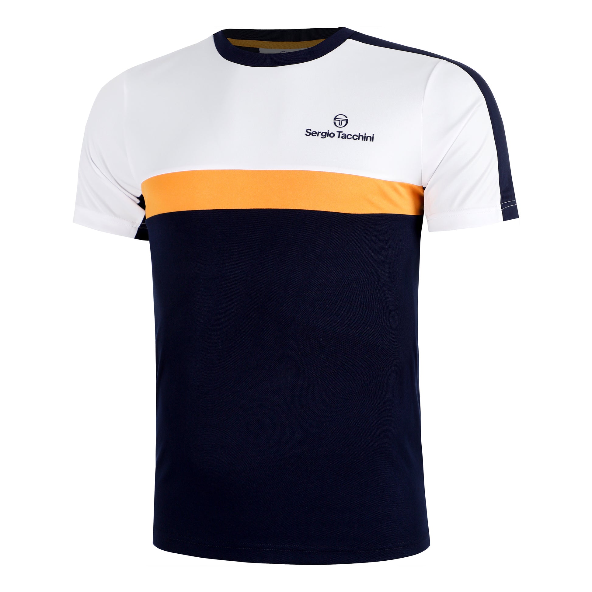 Sergio Tacchini Alata Tričko Muži - tmavě modrá, apricot