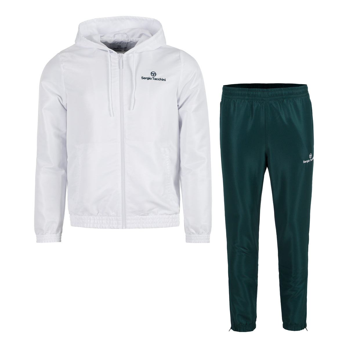 Sergio Tacchini Carson Tréninkový souprava Muži - tmavě zelená, bílá