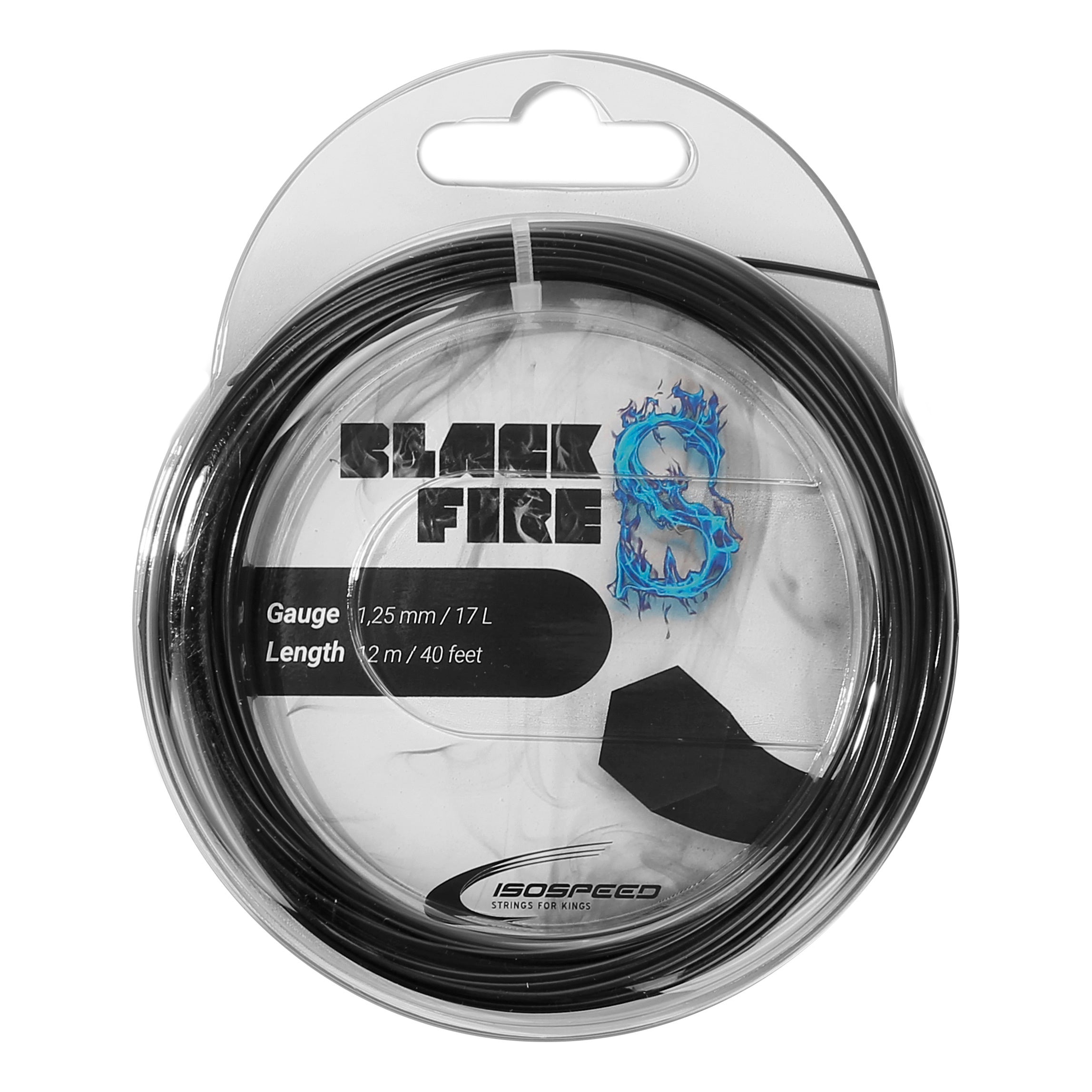 Isospeed Black FireS Výpletová Sada 12m-Černá