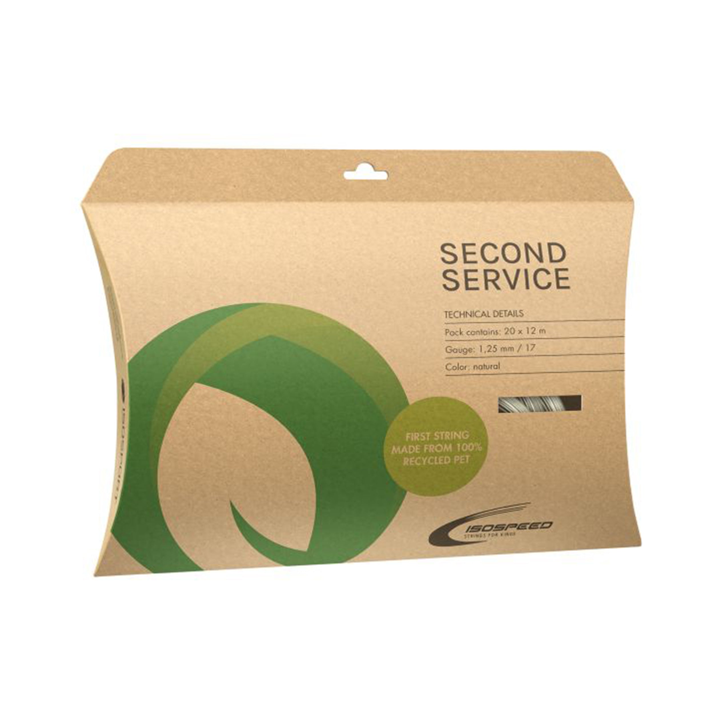 Isospeed Second Service Bigpack 20 X12 M Výplet-Role-Přírodní Barvy