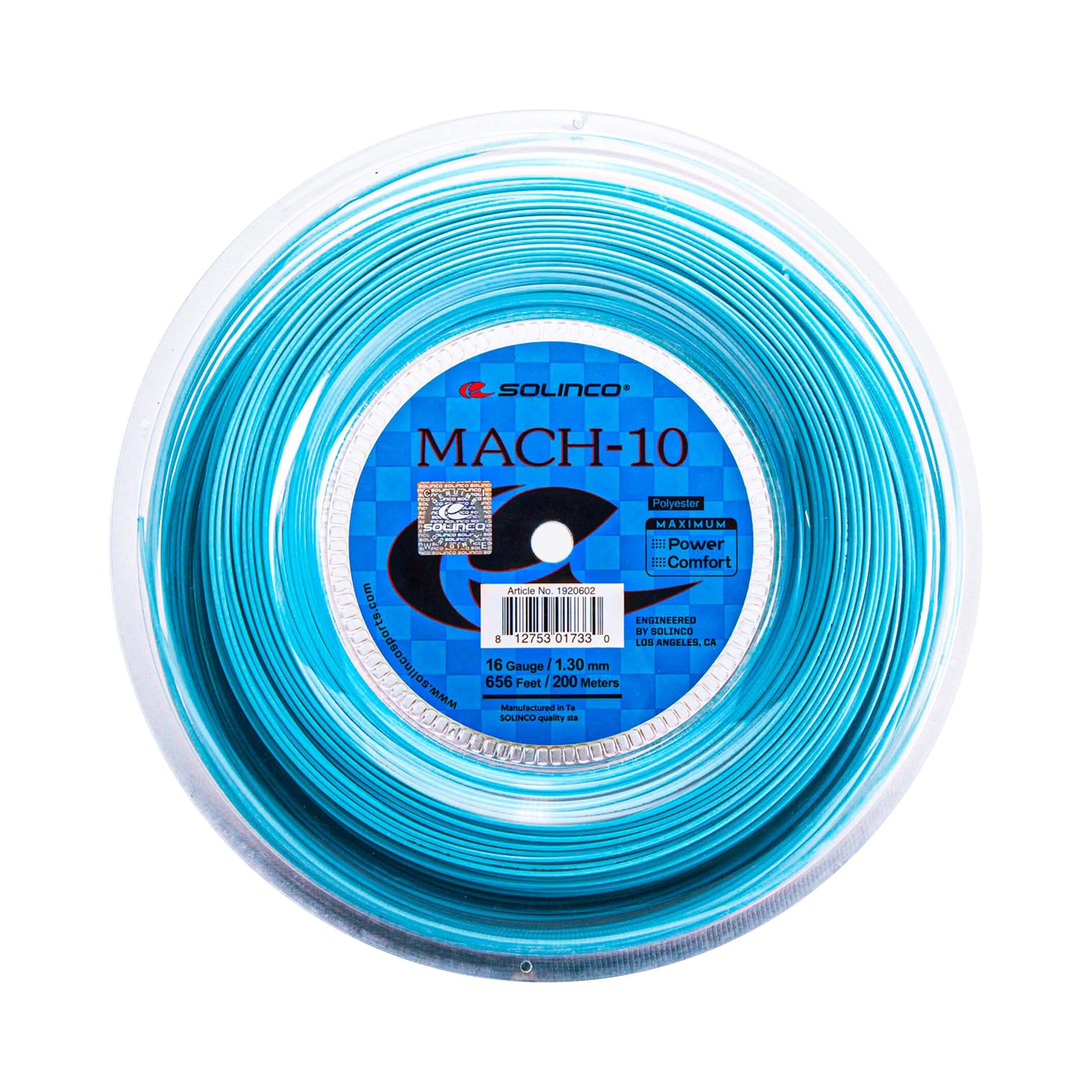 Solinco Mach 10 Výplet-Role 200m-Modrá