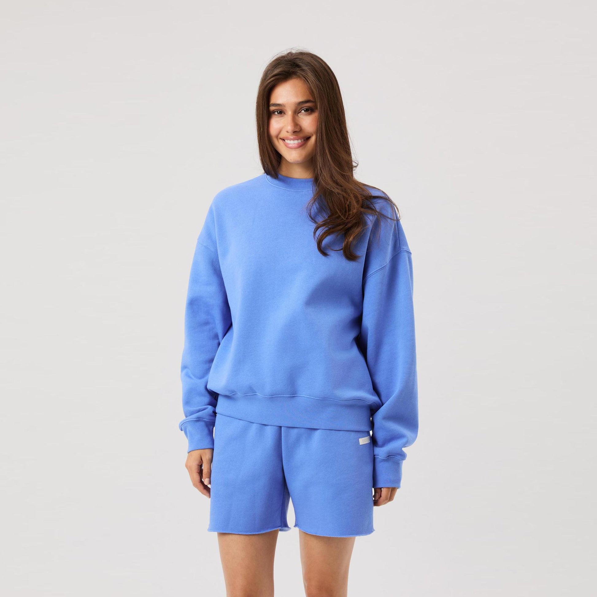 Björn Borg Studio Oversized Mikina Dámy-Modrá