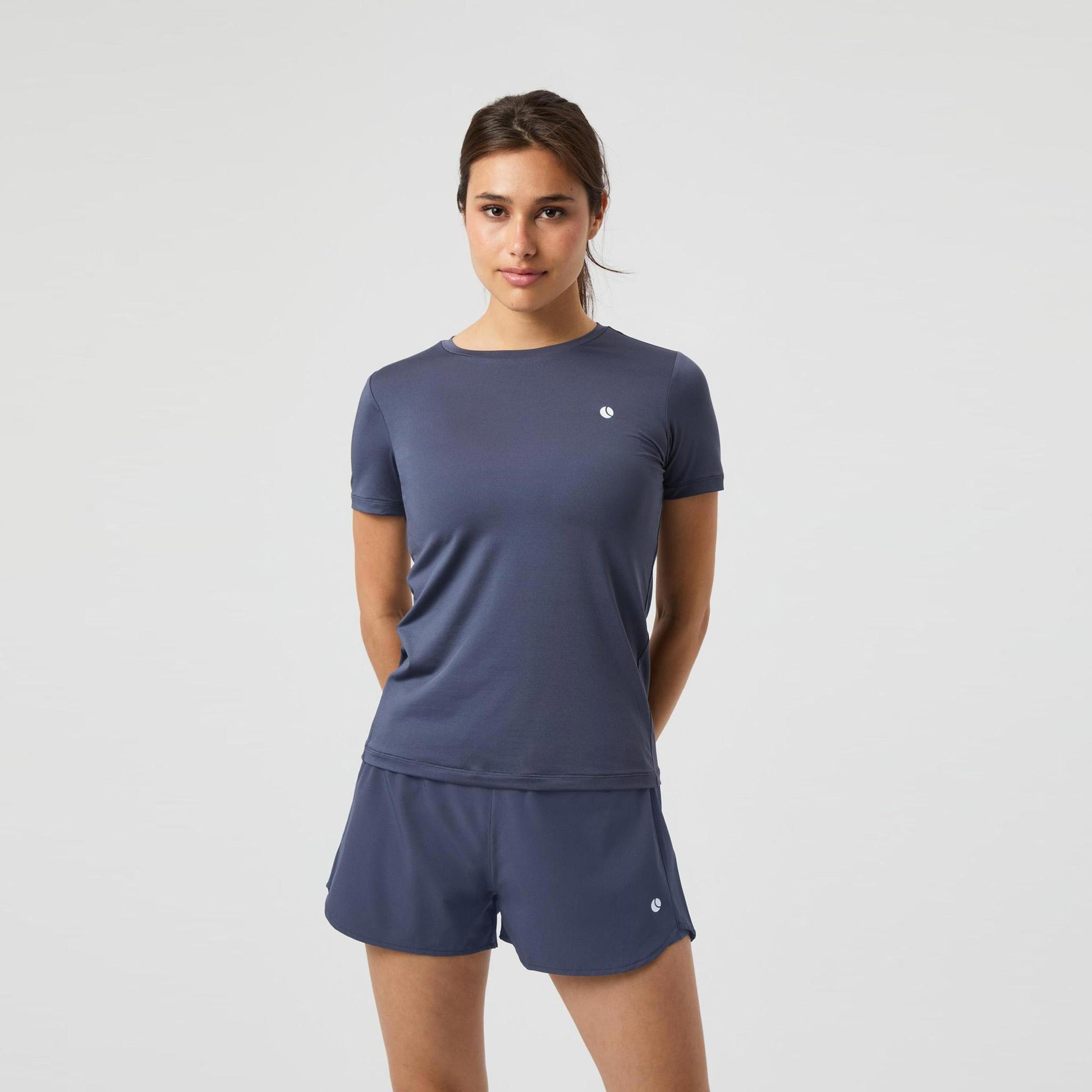 Björn Borg Ace Slim Tričko Dámy - tmavě šedá