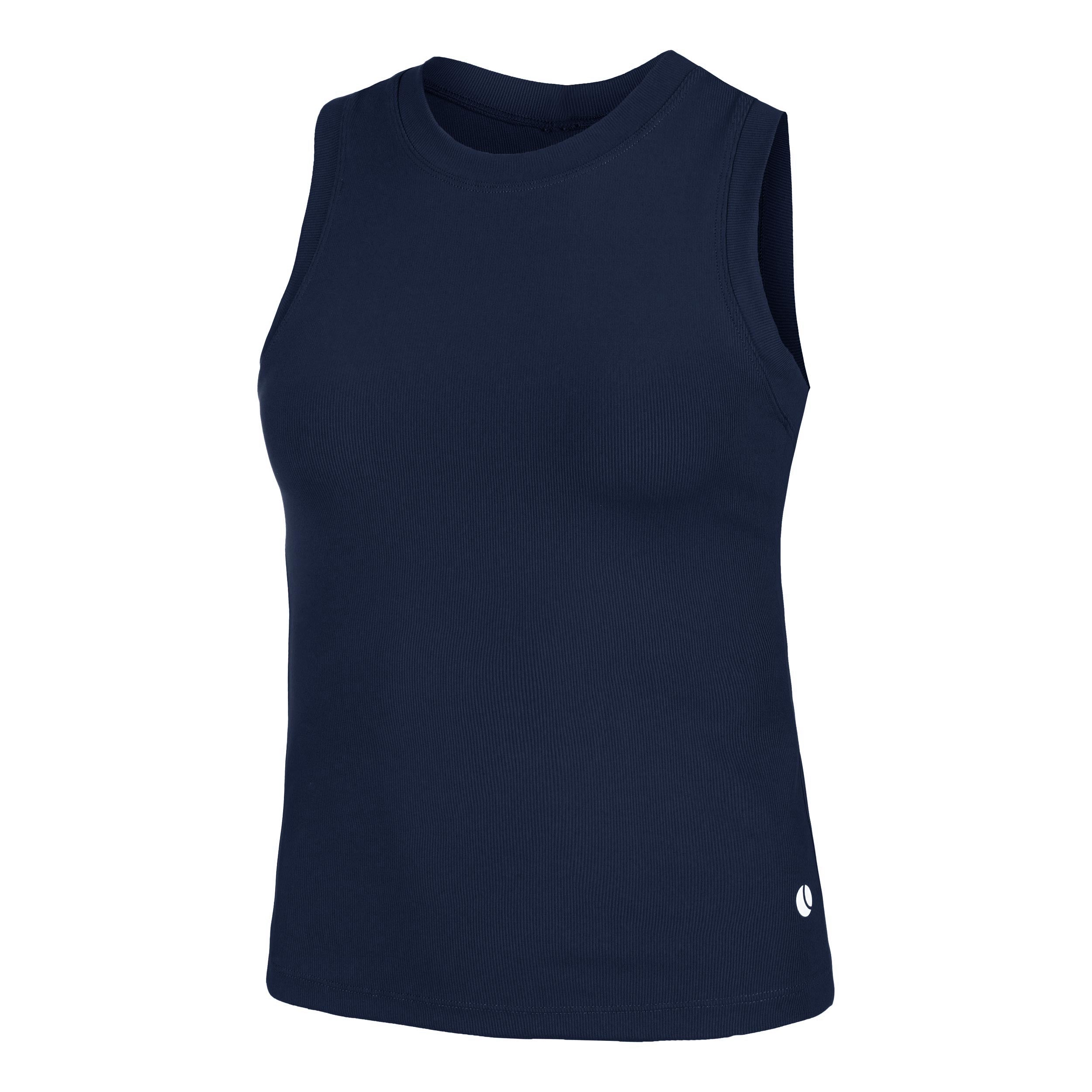 Björn Borg Ace Pocket Ribbed Sportovní tílko Dámy - tmavě modrá