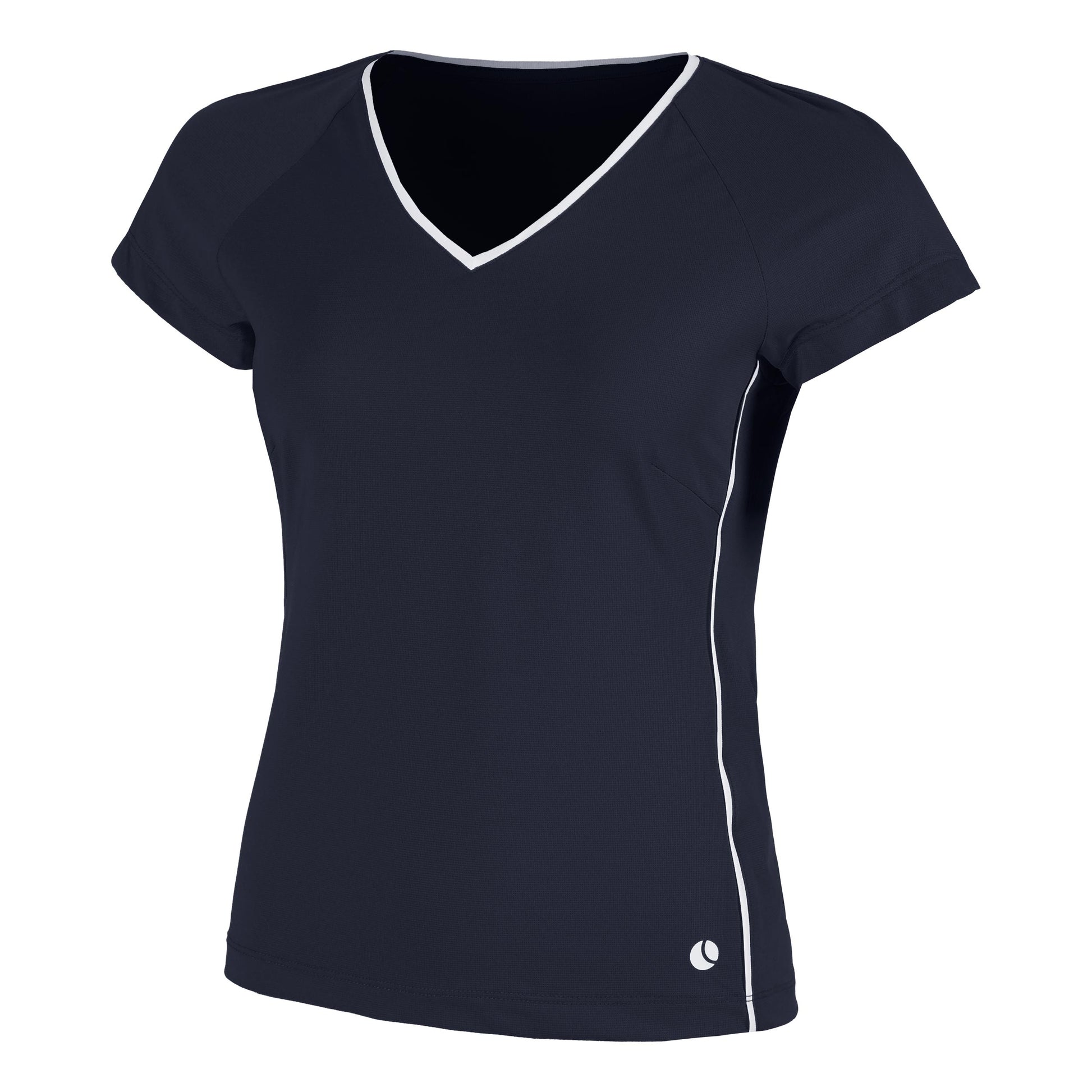 Björn Borg Ace V Neck Tričko Dámy - tmavě modrá
