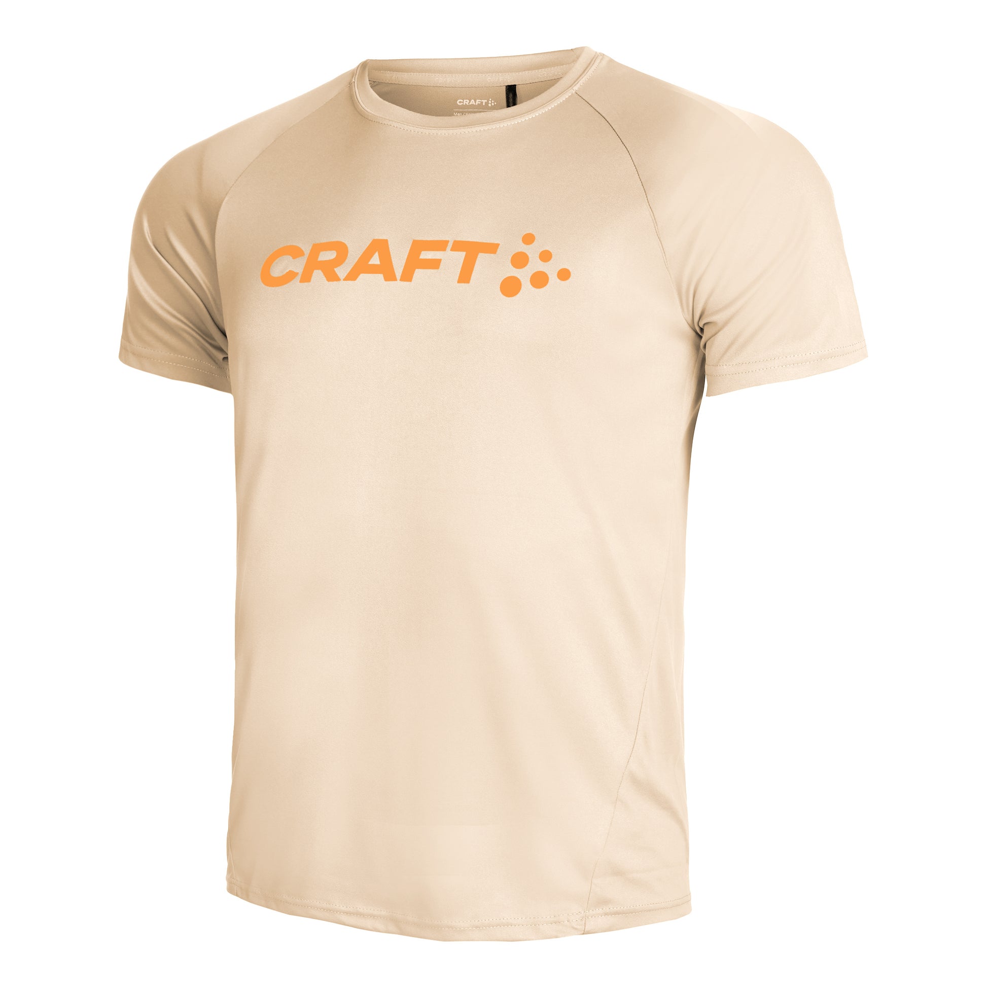 Craft Core Essence Logo Běžecké tričko Muži - krémová,
