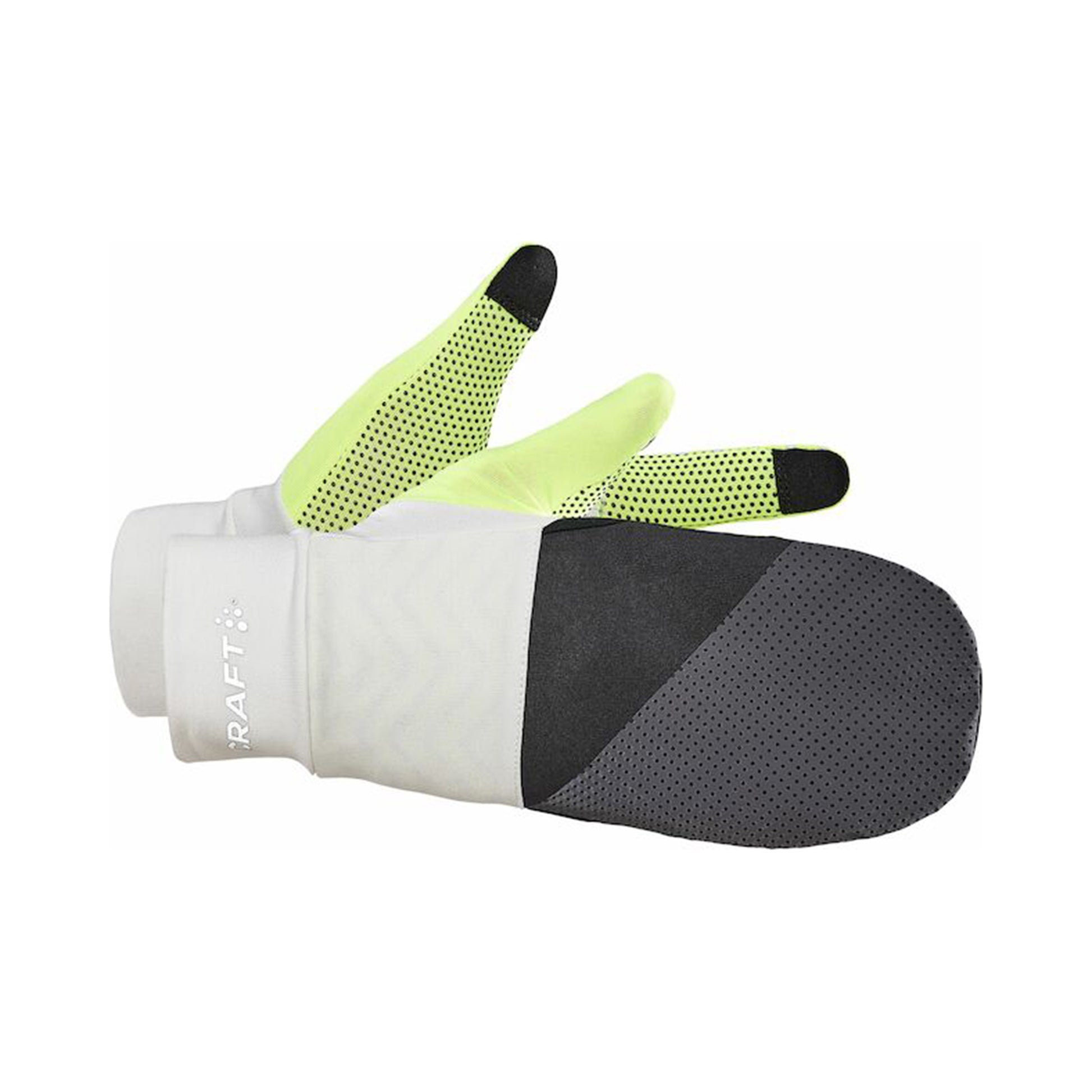 Craft ADV Lumen Hybrid Běžecké rukavice Unisex - bílá,
