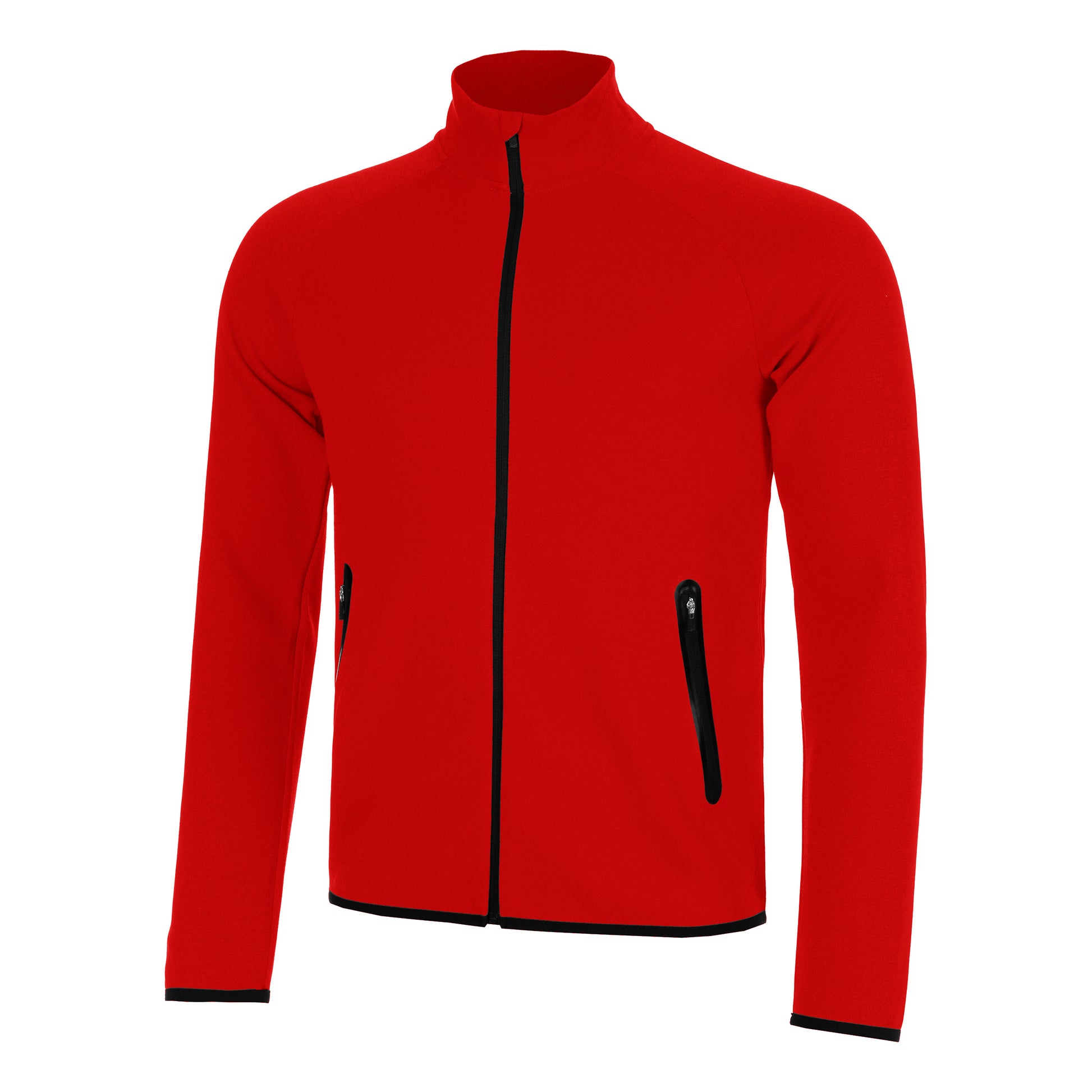 Craft Emotion Full Zip Jacket Běžecká Bunda Muži-Červená