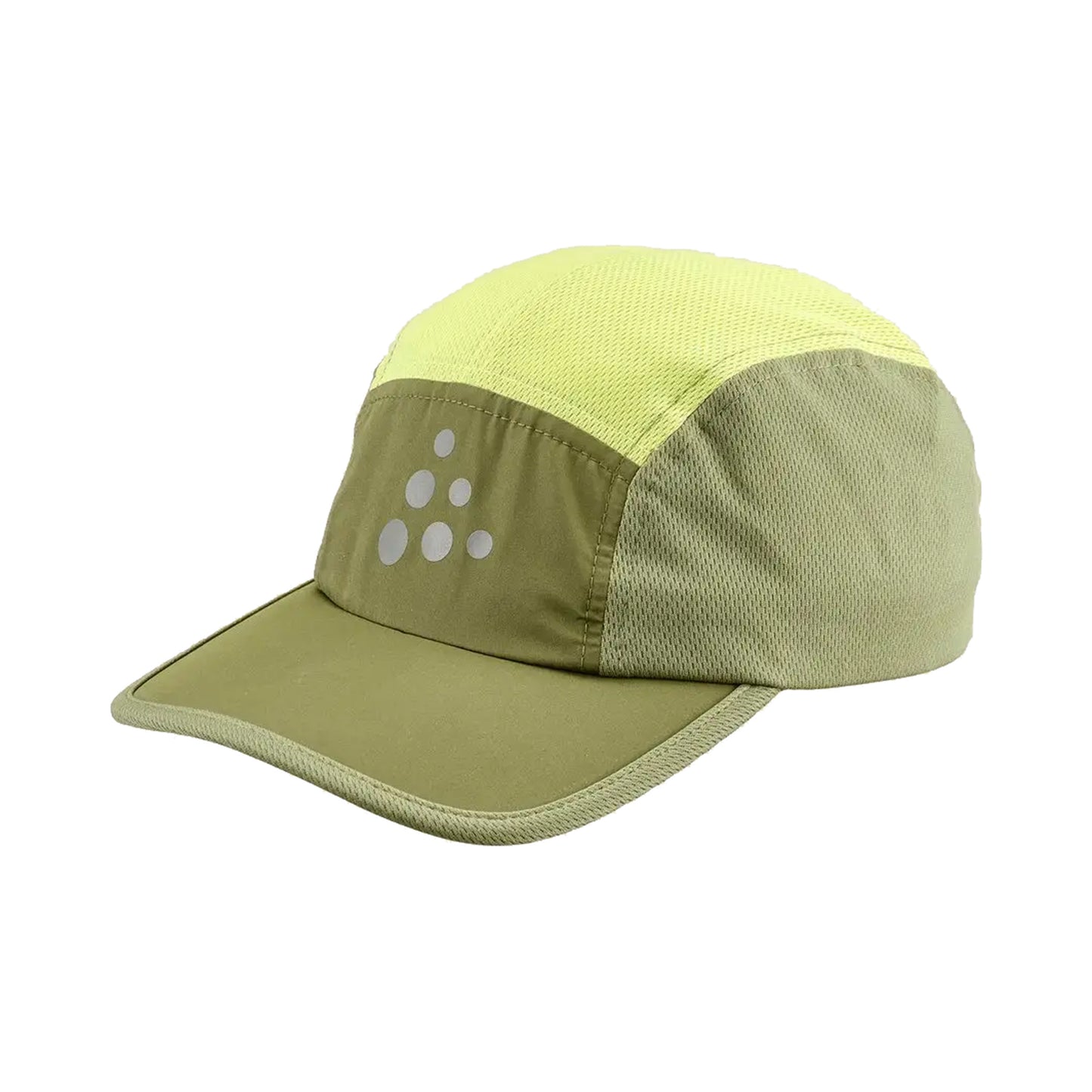 Craft Pro Hypervent Čepice Unisex - olivová, žlutá