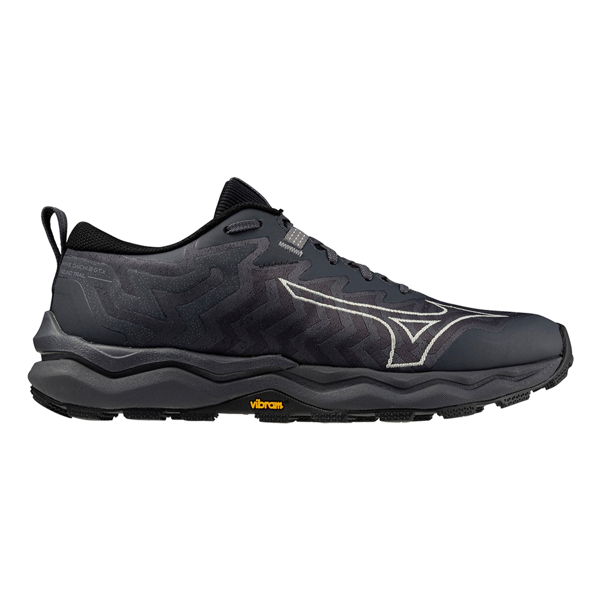 Mizuno Wave Daichi 8 GTX Obuv pro měkčí povrch,žádný asfalt Dámy - černá, tmavě šedá