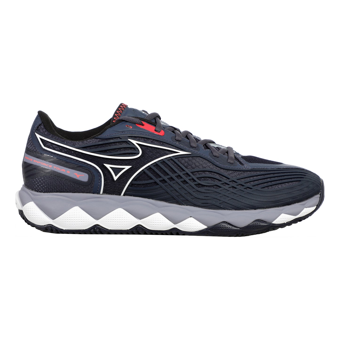 Mizuno Wave Enforce Tour 2 Obuv Na Antuku Muži-Šedá,Bílá