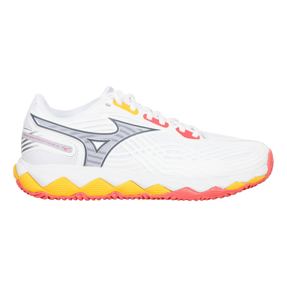 Mizuno Wave Enforce Tour 2 Obuv Na Antuku Dámy-Bílá,Světle Modrá