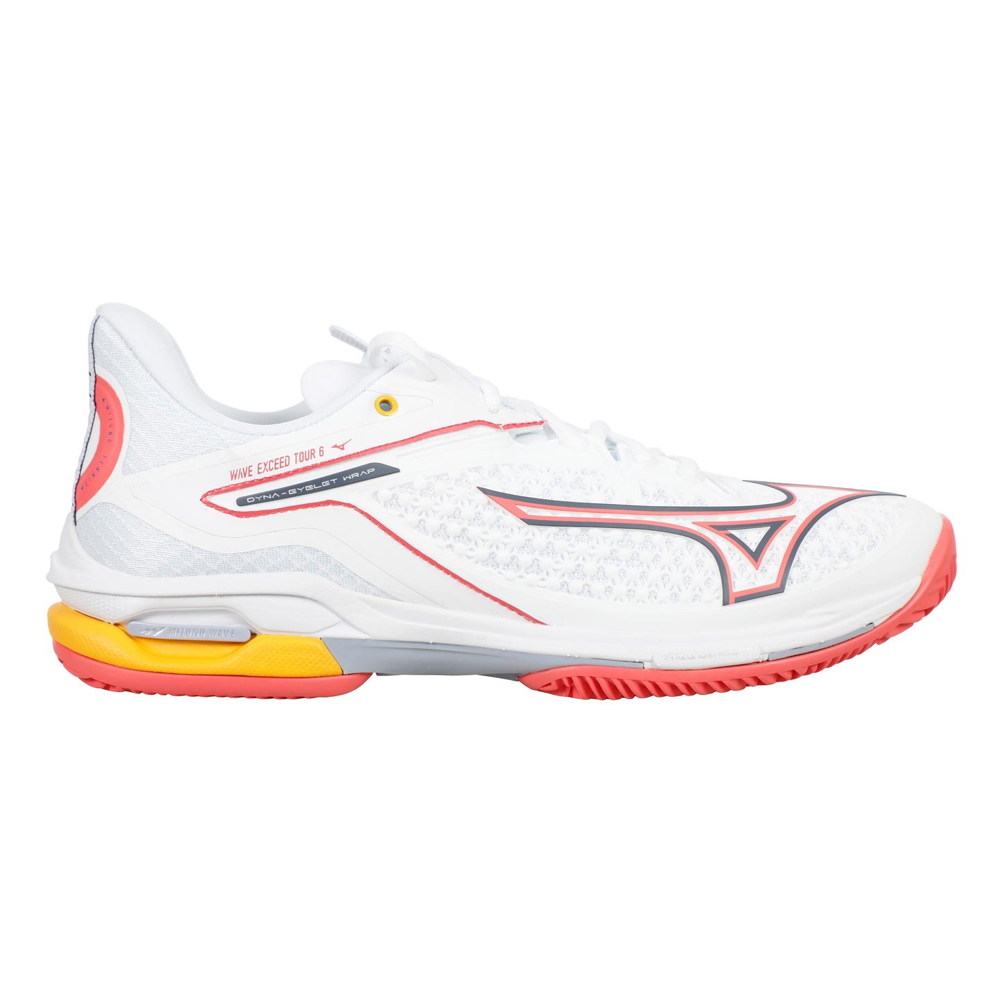 Mizuno Wave Exceed Tour 6 Obuv Na Antuku Dámy-Bílá,Korálová