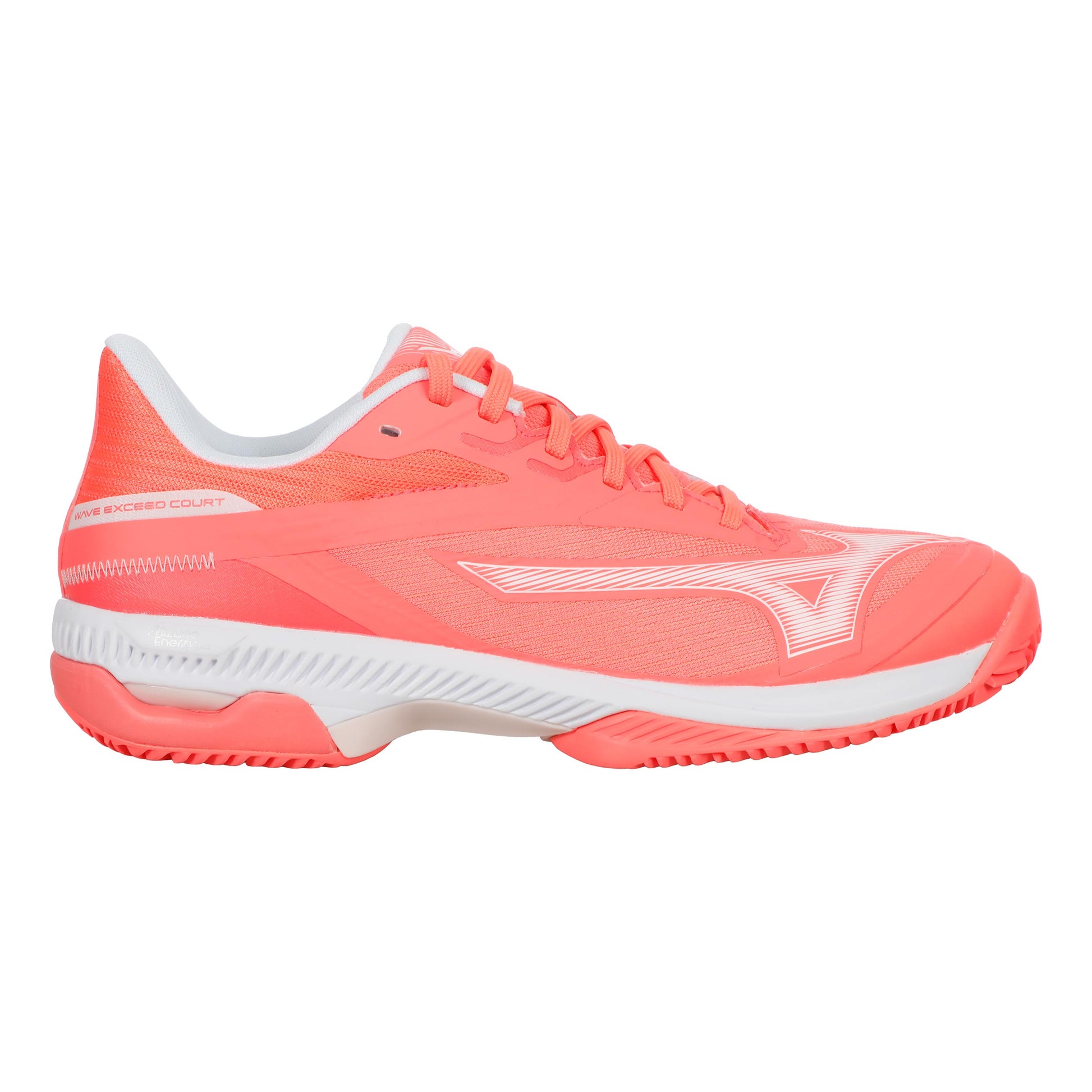 Mizuno Wave Exceed Court Obuv Na Antuku Dámy-Korálová,Bílá