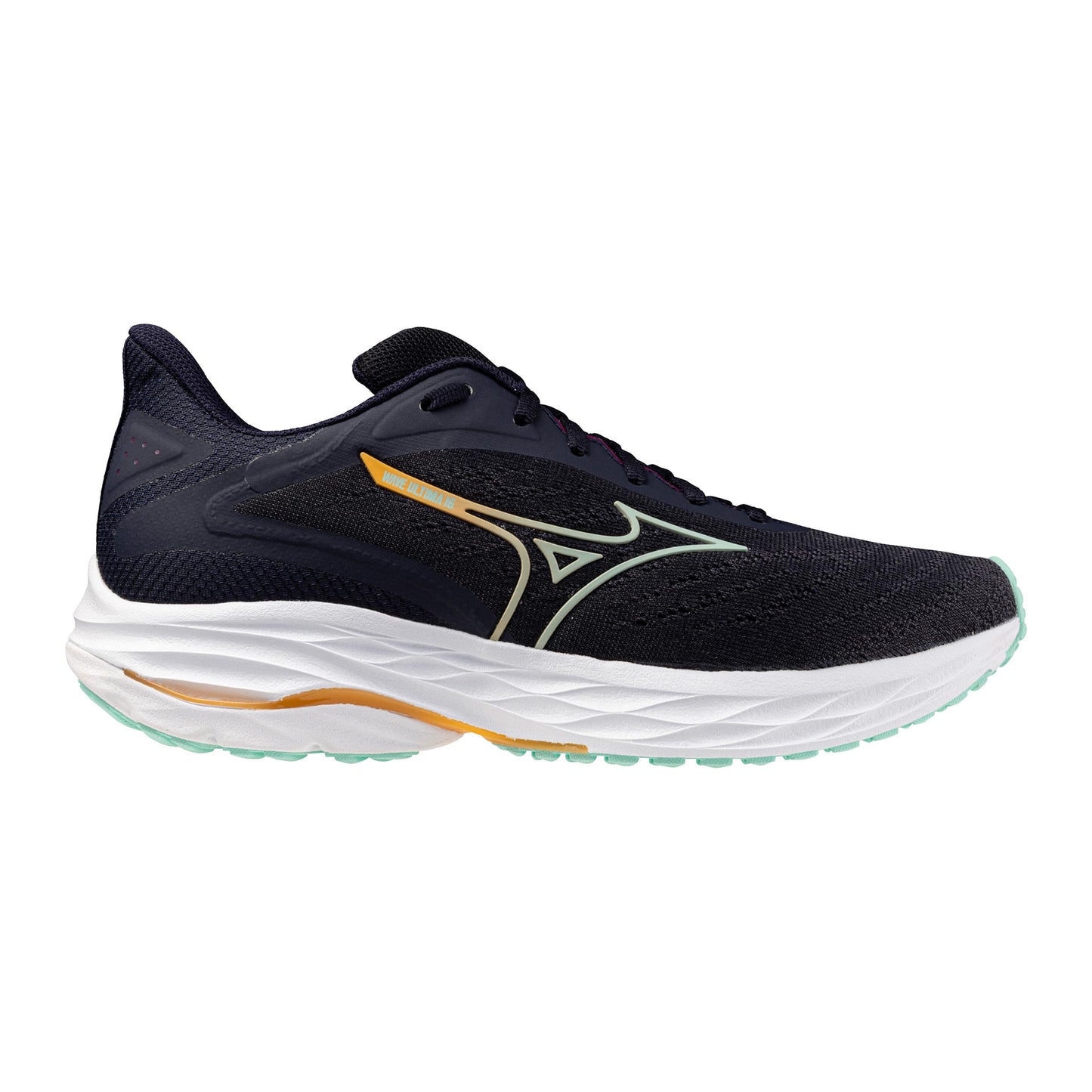 Mizuno Wave Ultima 16 Neutrální Obuv Dámy-Tmavě Modrá,Oranžová