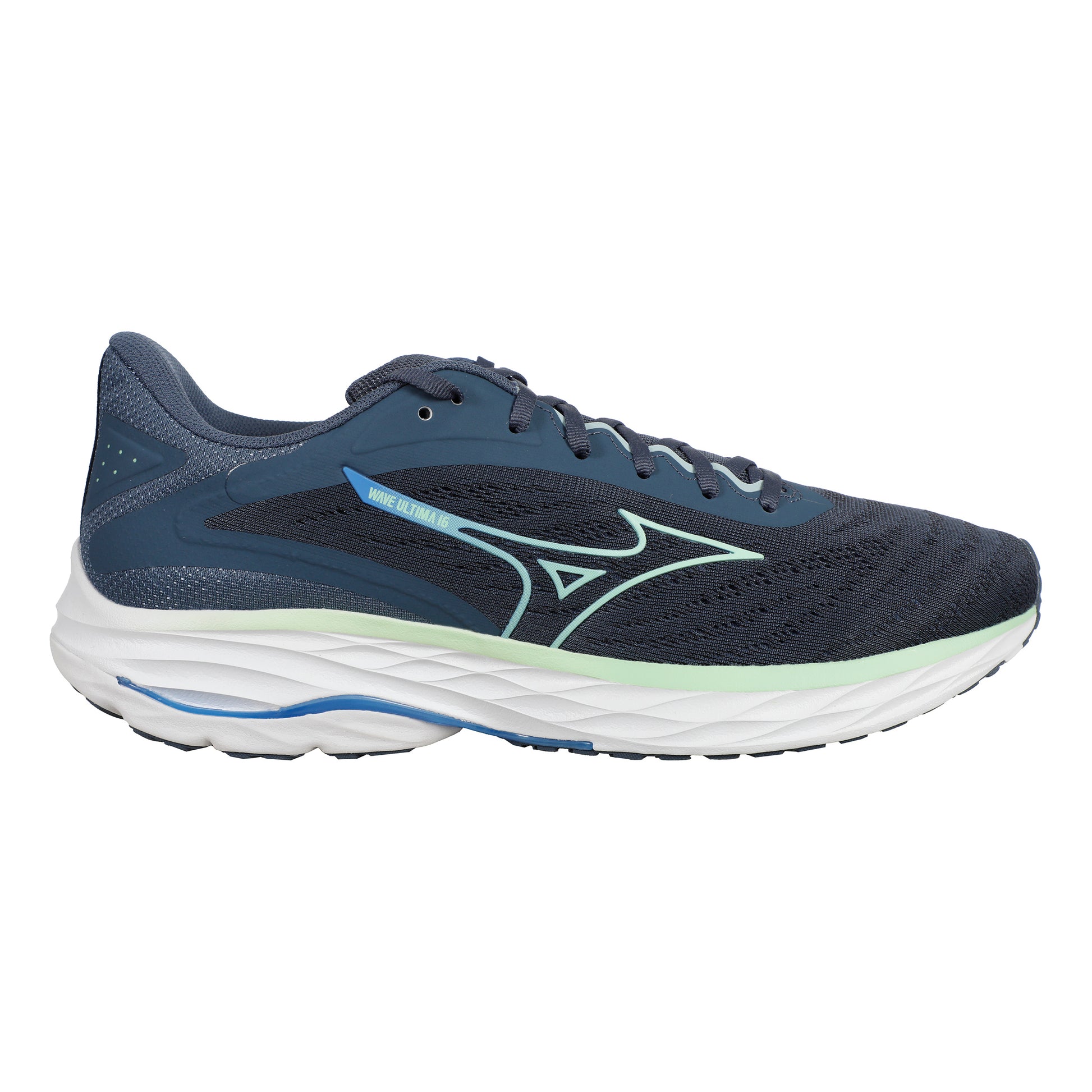 Mizuno Wave Ultima 16 Neutrální obuv Muži - tmavě modrá, mint