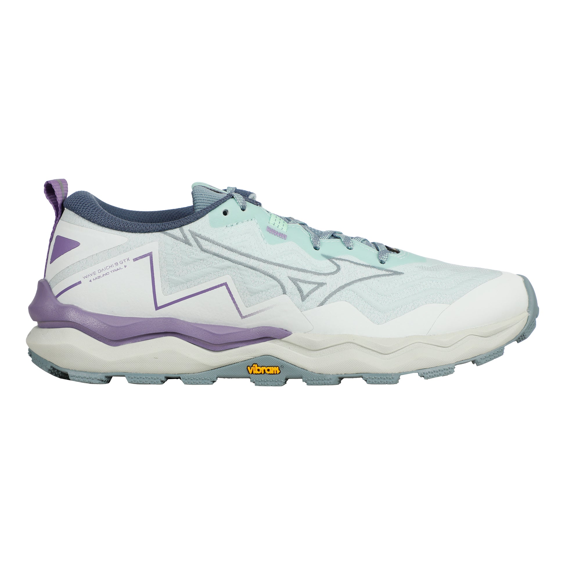 Mizuno Wave Daichi 9 GTX               Obuv pro měkčí povrch,žádný asfalt Dámy-zelená, petrolejová