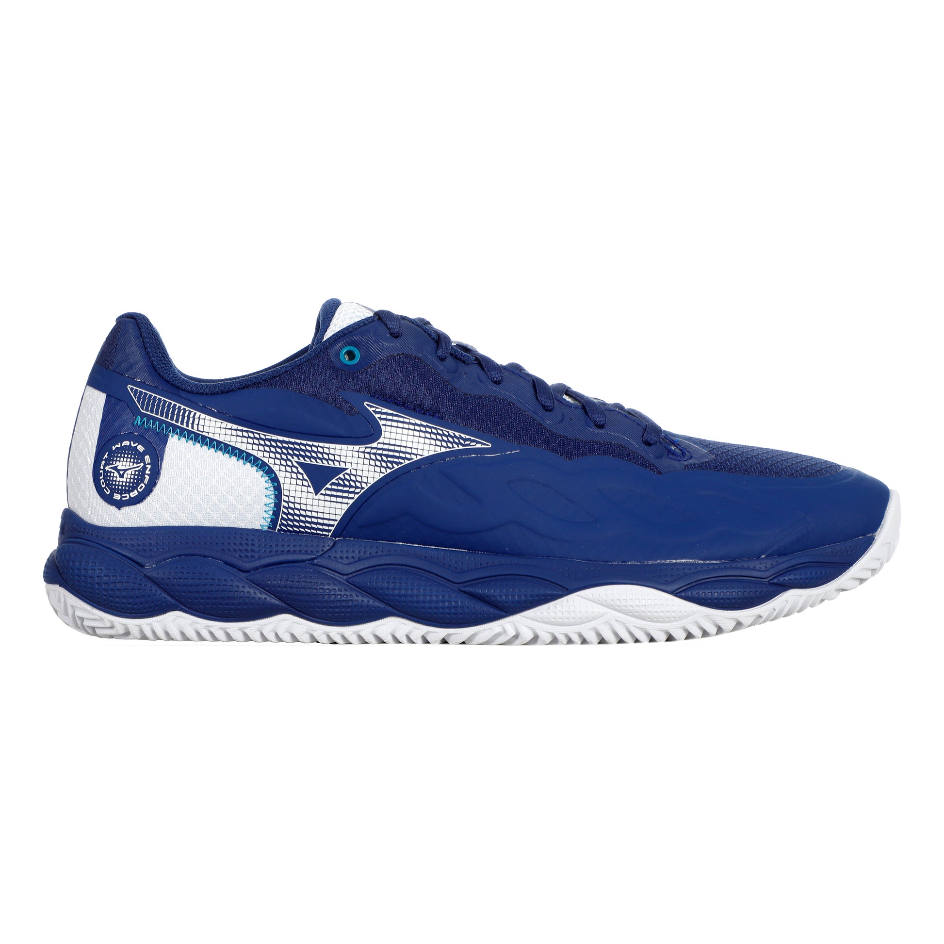 Mizuno Wave Enforce Court Obuv na antuku Muži - modrá, bílá